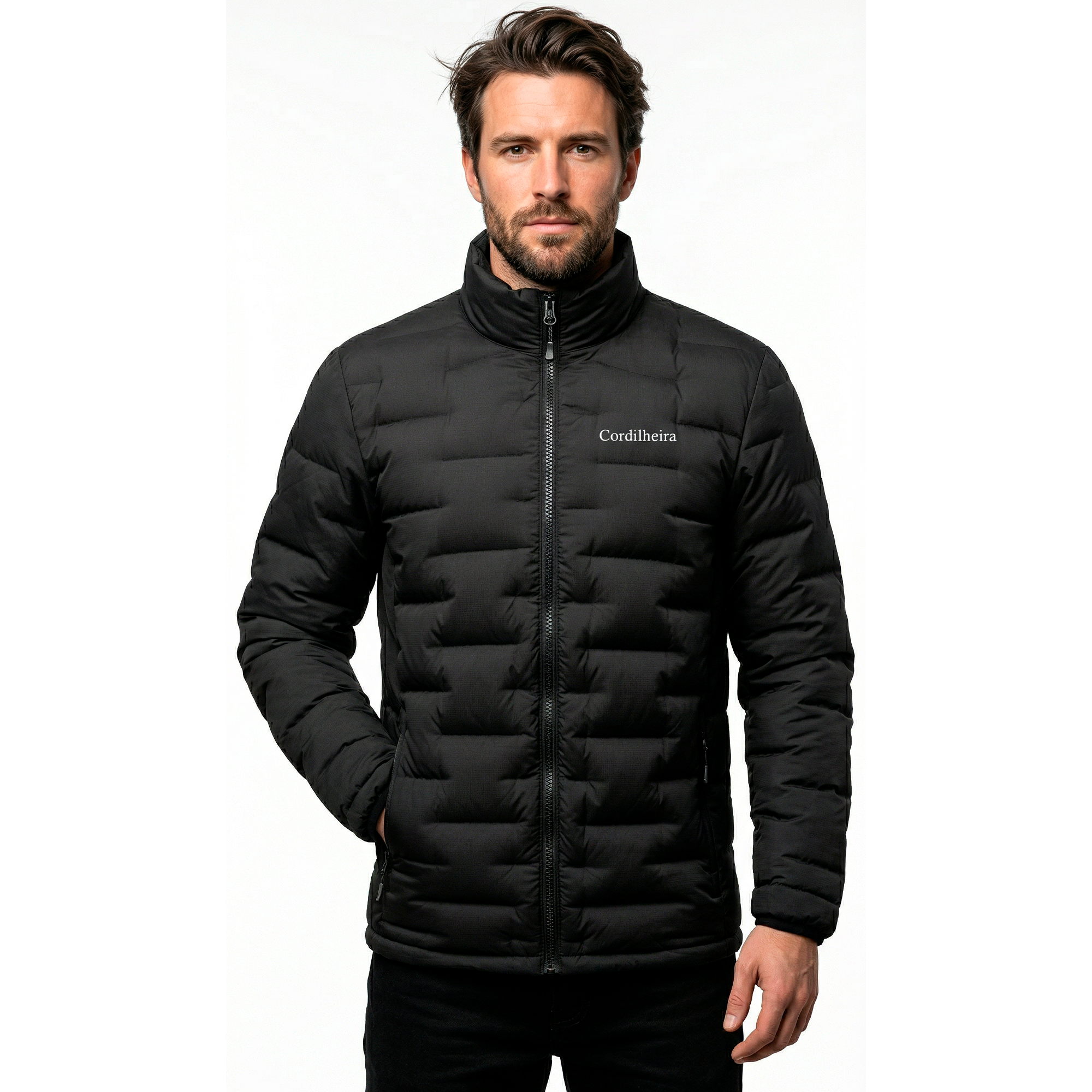 JAQUETA PUFFER CORDILHEIRA ON THE CITY MASCULINA