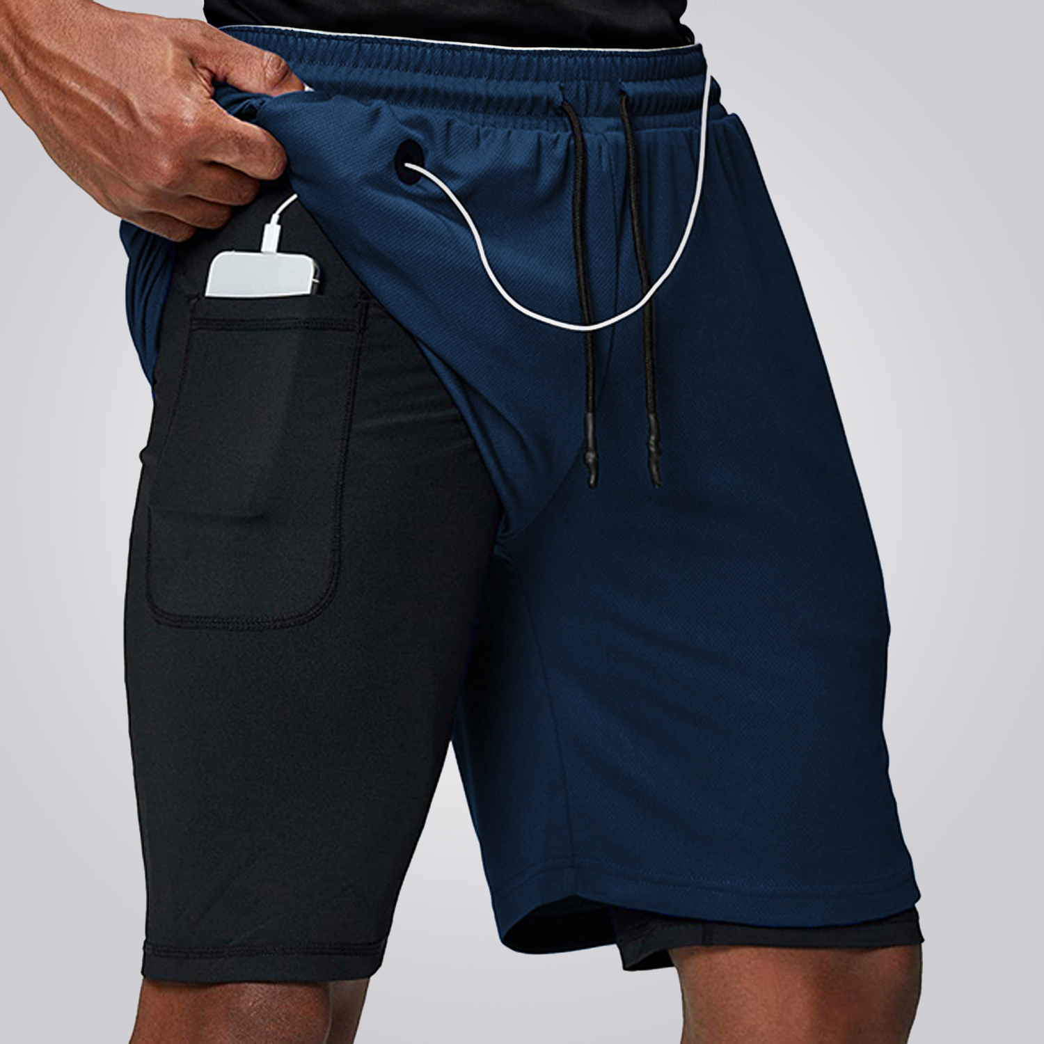 SHORTS CORDILHEIRA® 2 EM 1 AERODRY PERFORMANCE