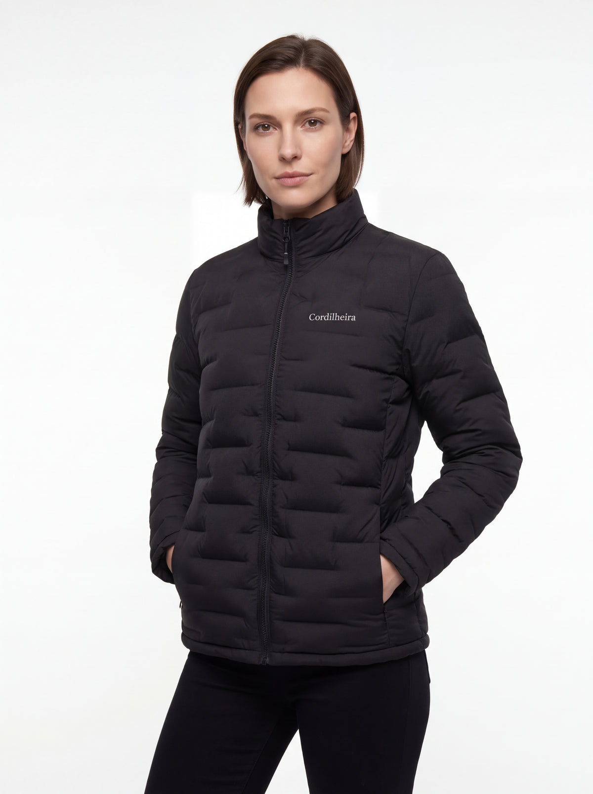 JAQUETA PUFFER CORDILHEIRA ON THE CITY FEMININA