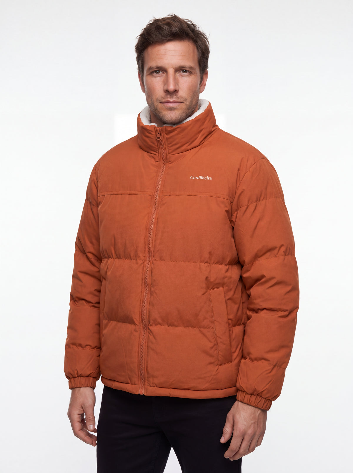 JAQUETA PUFFER FROSTLAYER DUPLA FACE MASCULINA