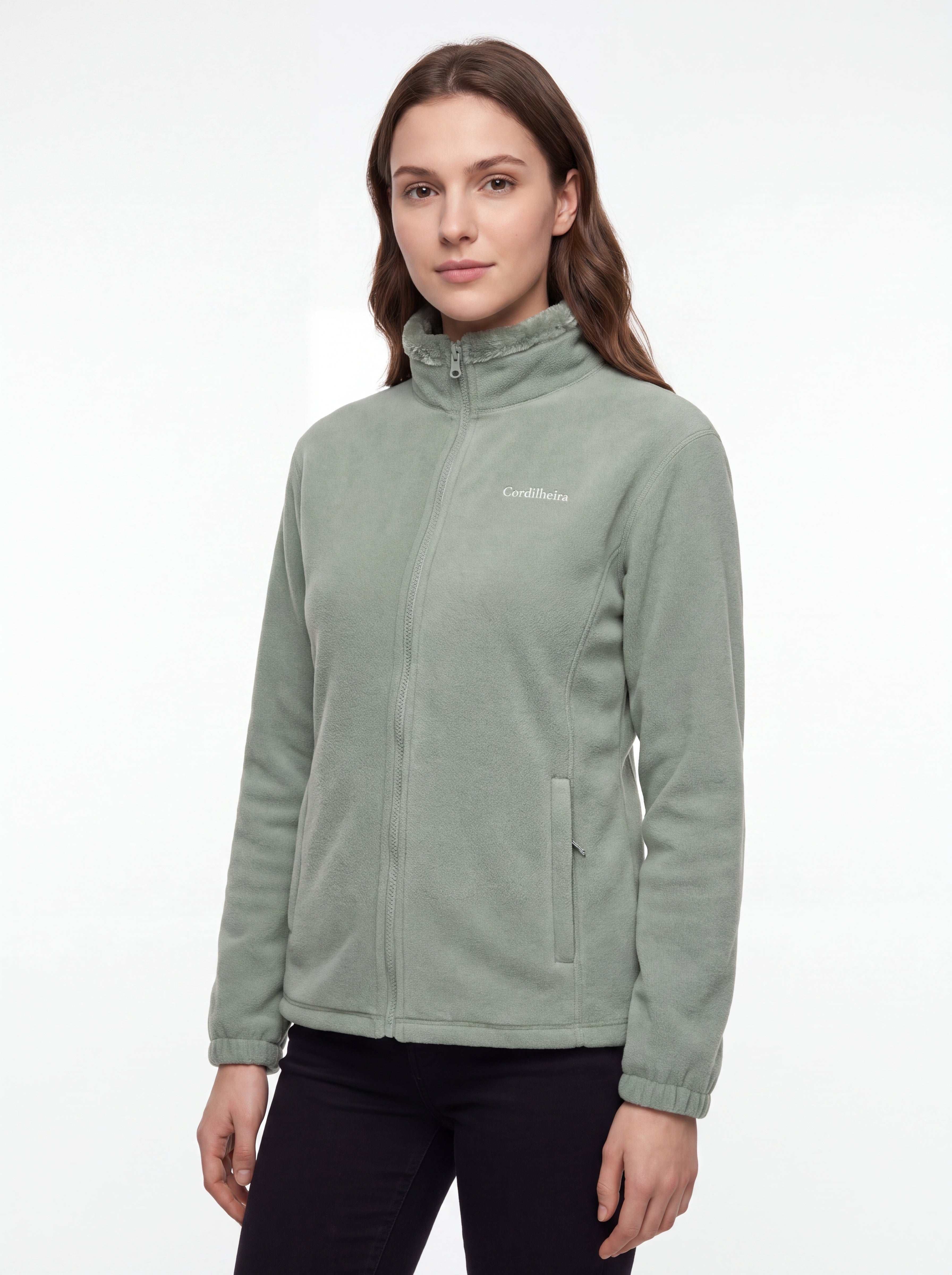 FLEECE CORDILHEIRA COATS FEMININO