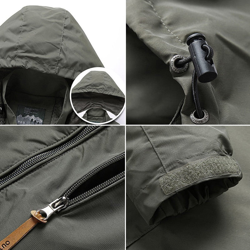 JAQUETA CORDILHEIRA® OUTDOOR IMPERMEÁVEL MASCULINA