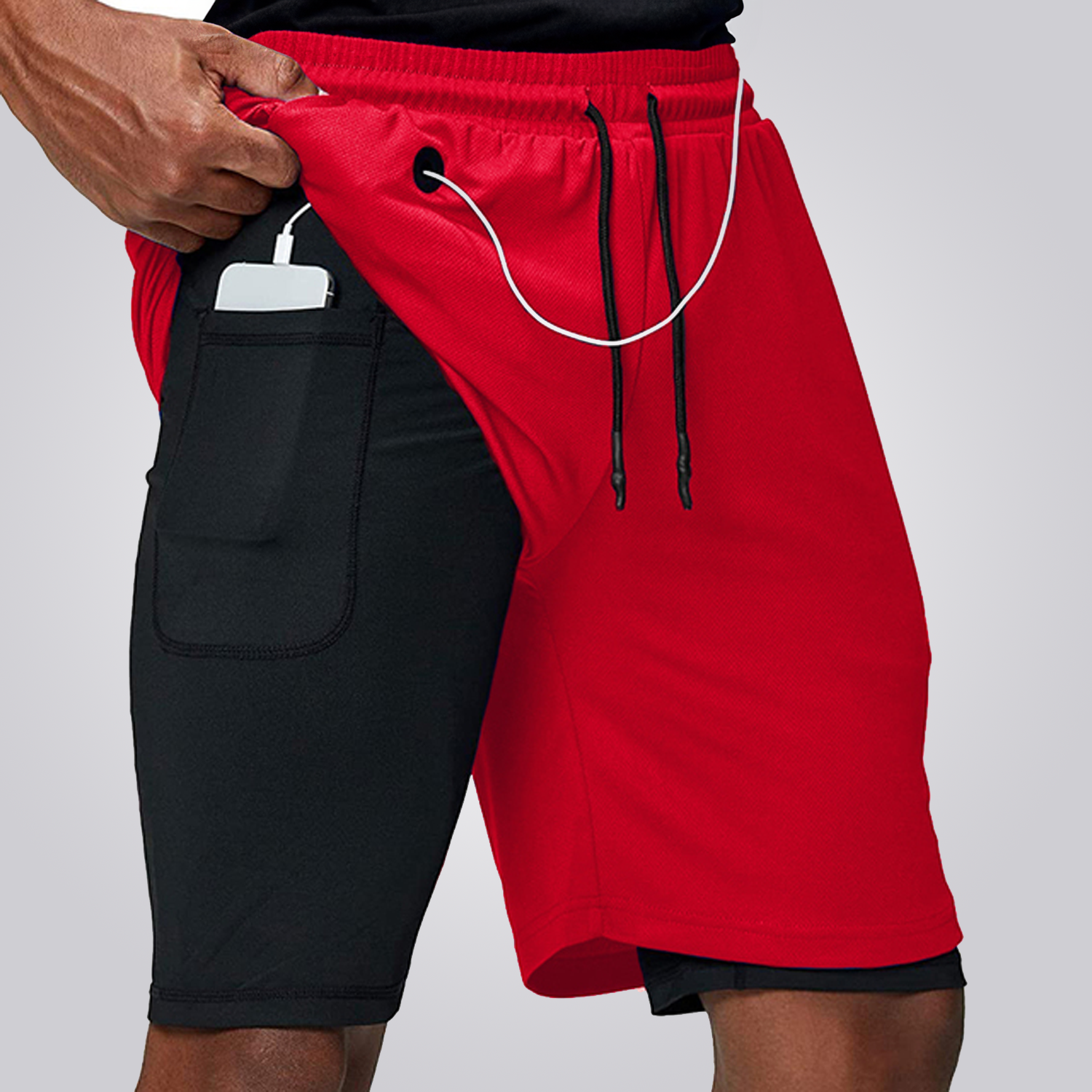 SHORTS CORDILHEIRA® 2 EM 1 AERODRY PERFORMANCE