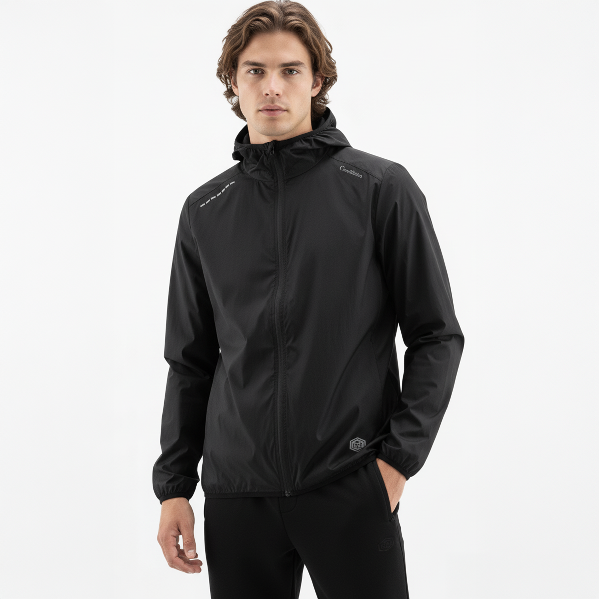 CORTA-VENTO CORDILHEIRA WHISPER IMPERMEÁVEL UV40+ MASCULINA