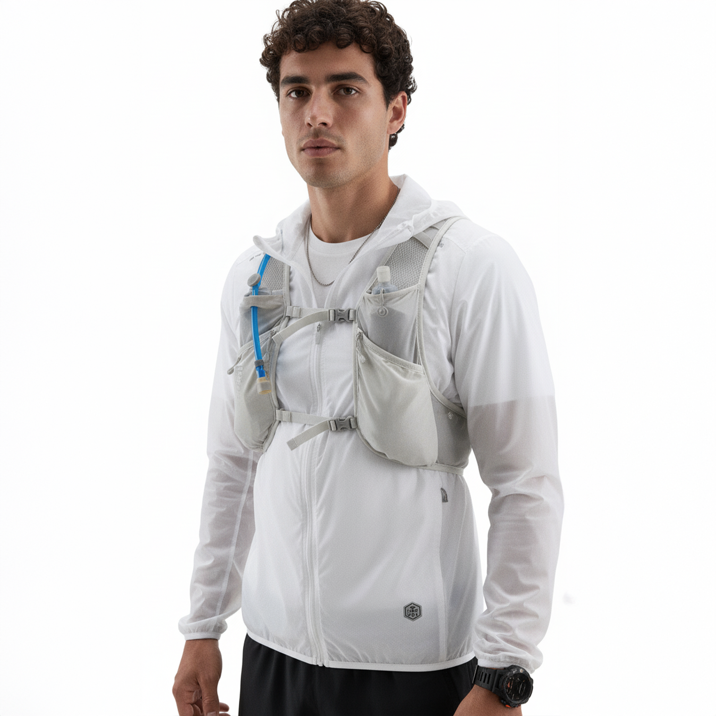 CORTA-VENTO CORDILHEIRA WHISPER IMPERMEÁVEL UV40+ MASCULINA