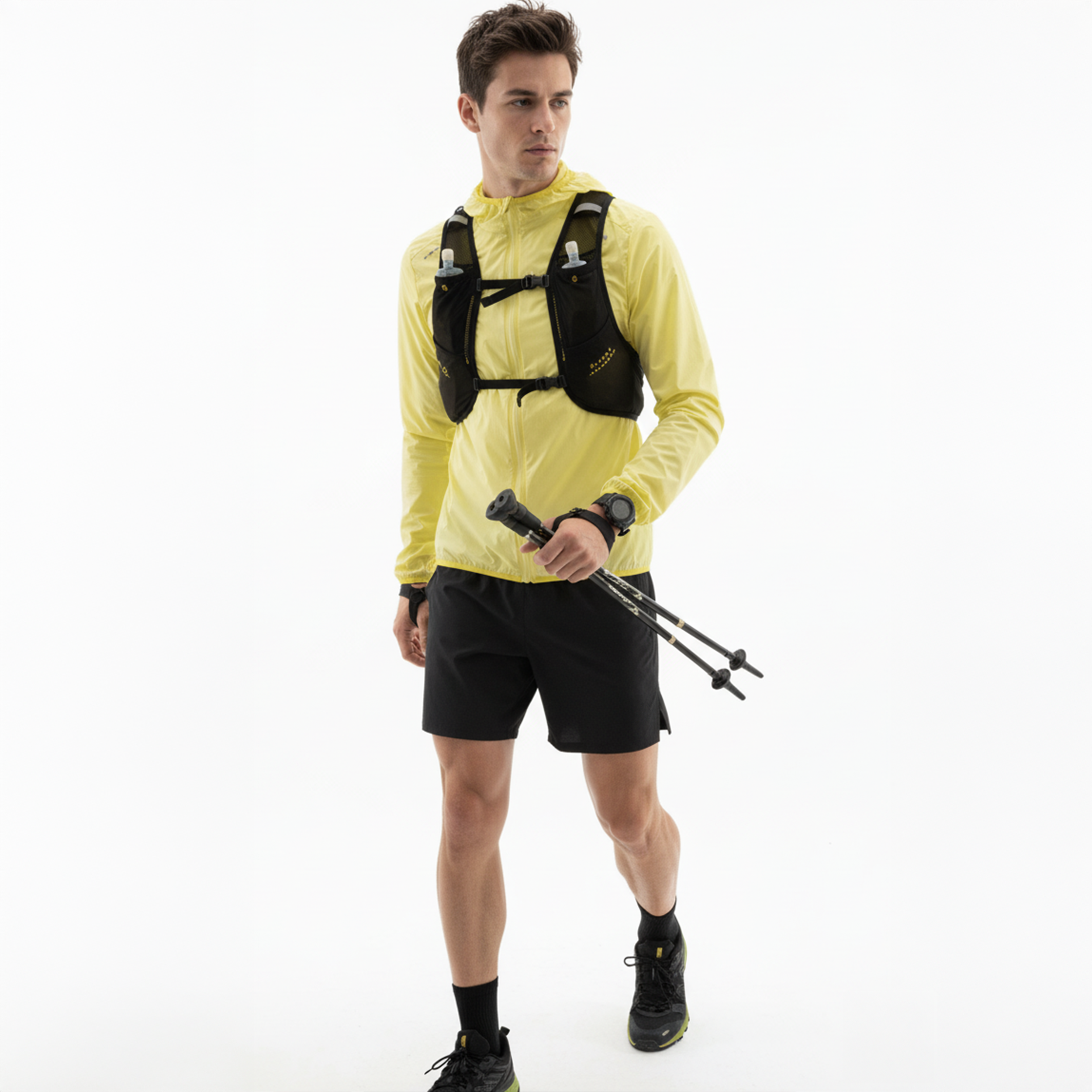 CORTA-VENTO CORDILHEIRA WHISPER IMPERMEÁVEL UV40+ MASCULINA