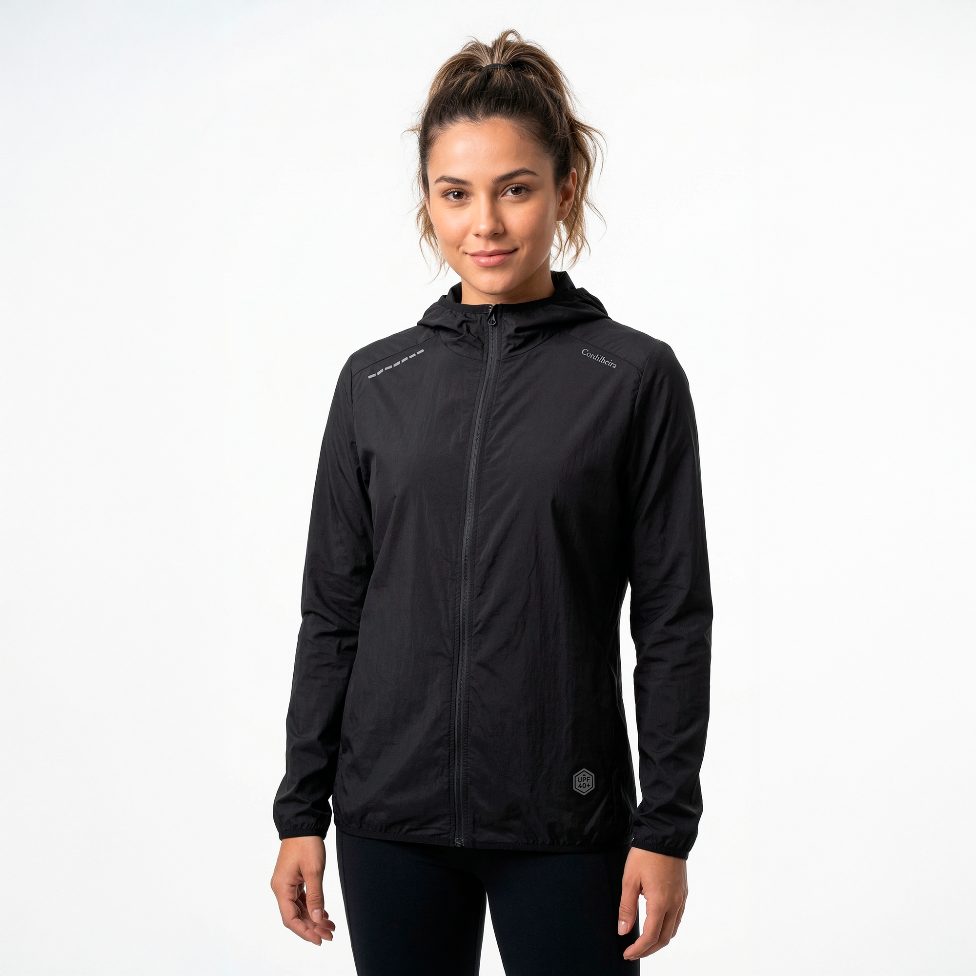 CORTA-VENTO CORDILHEIRA WHISPER IMPERMEÁVEL UV40+ FEMININA