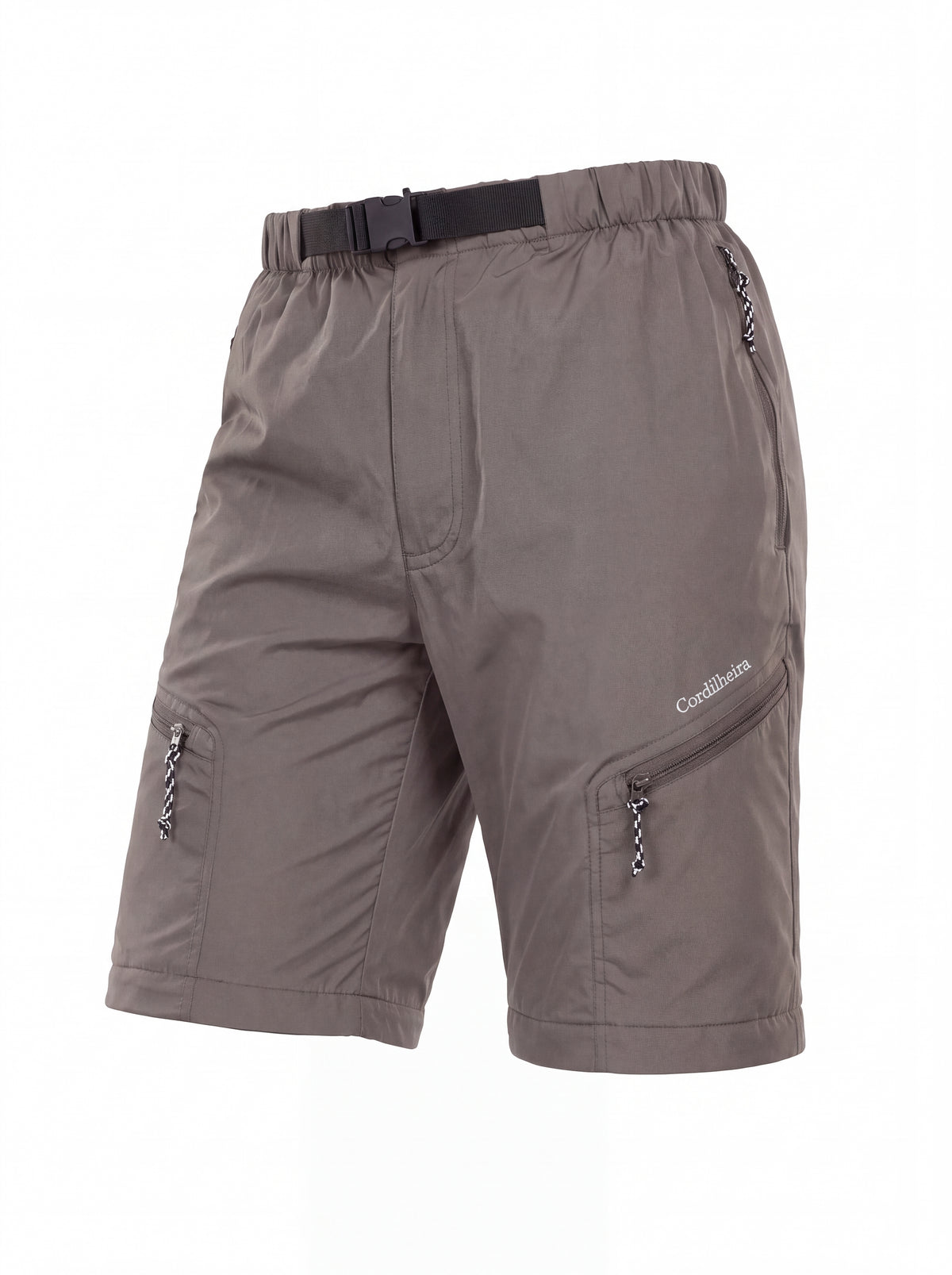 Detalhe da Calça 2 em 1 Cordilheira Canopy Masculina, Roupa da Marca Cordilheira com Boa qualidade, resistência e acabamento Confiável para uso outdoor, trekking e aventuras.