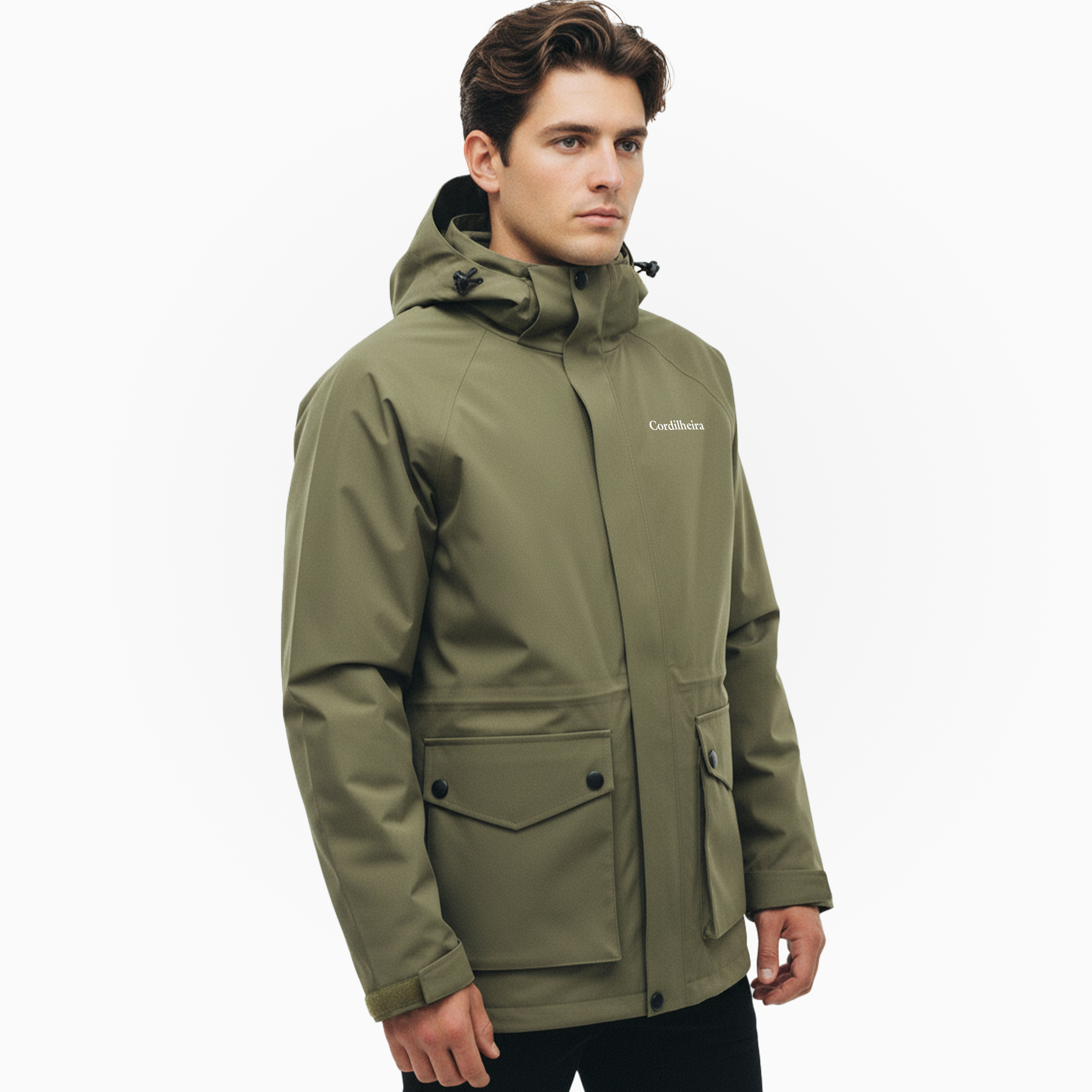 JAQUETA 3 EM 1 CORDILHEIRA CARBON MASCULINA