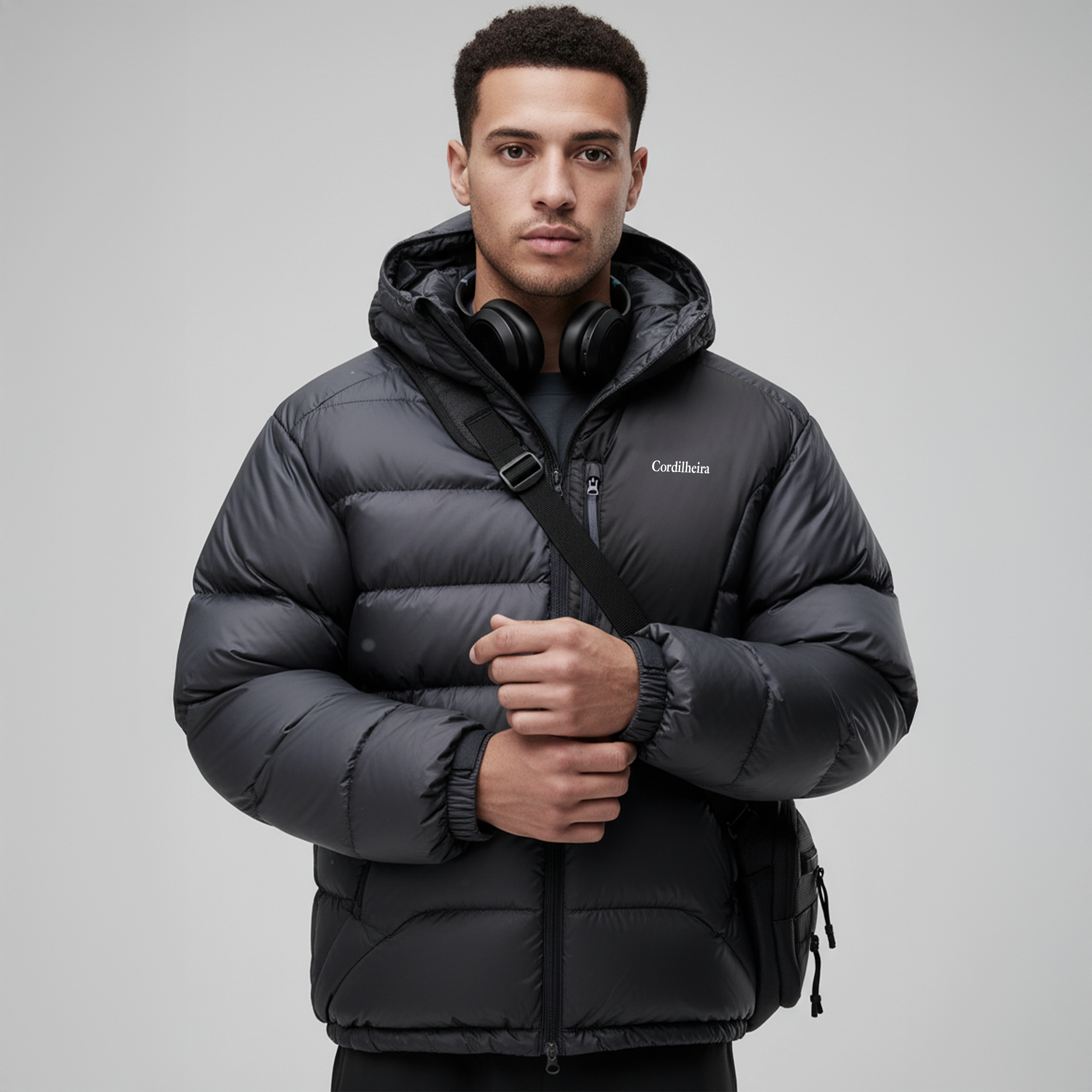 JAQUETA PUFFER CORDILHEIRA CUSHIONS MASCULINA
