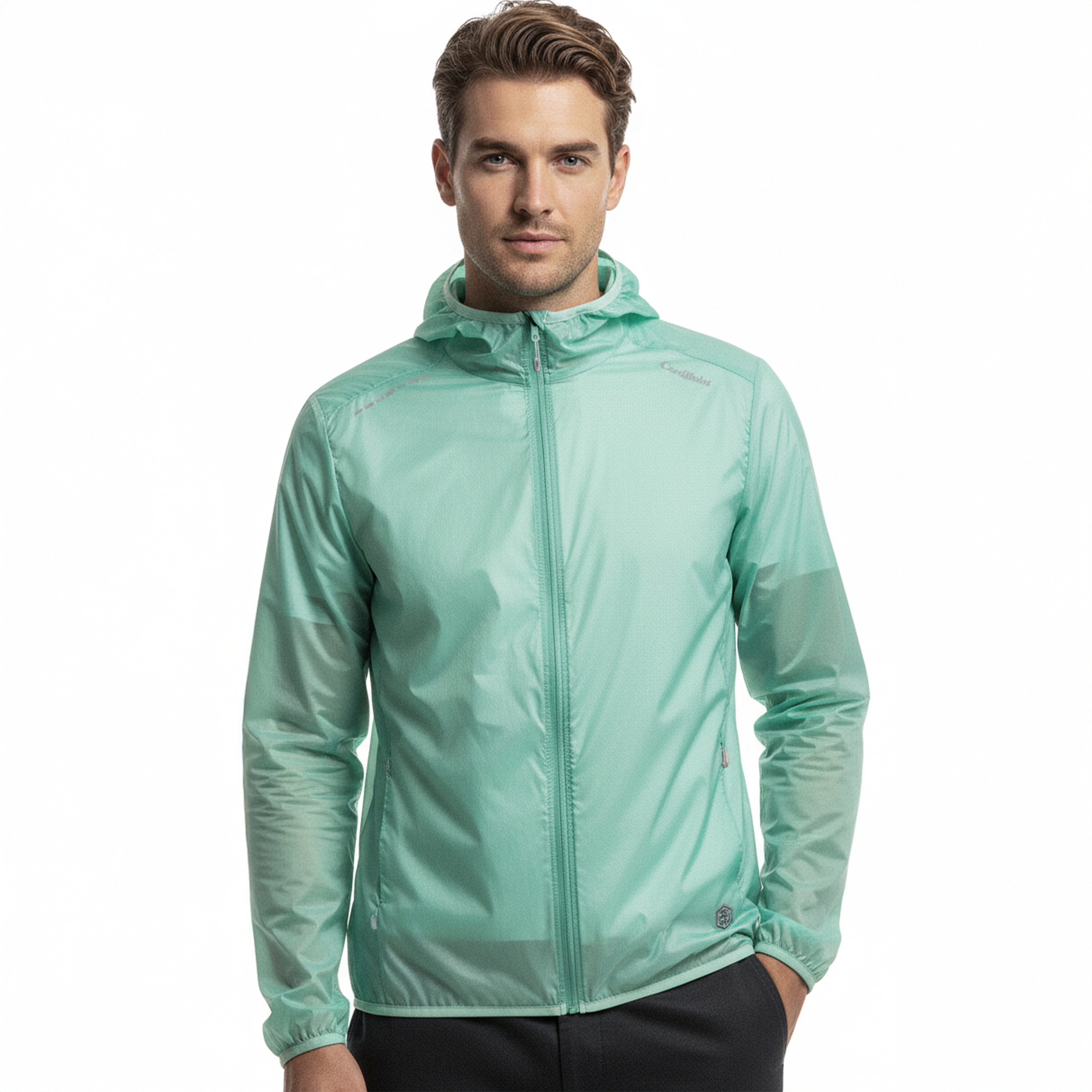 CORTA-VENTO CORDILHEIRA WHISPER IMPERMEÁVEL UV40+ MASCULINA