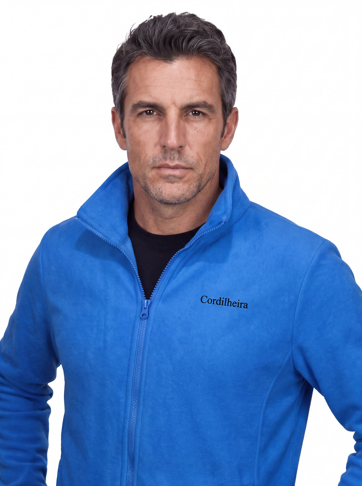 Pose com fleece interno da Jaqueta 3 em 1 Cordilheira Outlander, Roupa da Marca Cordilheira com Boa versatilidade e conforto Confiável.