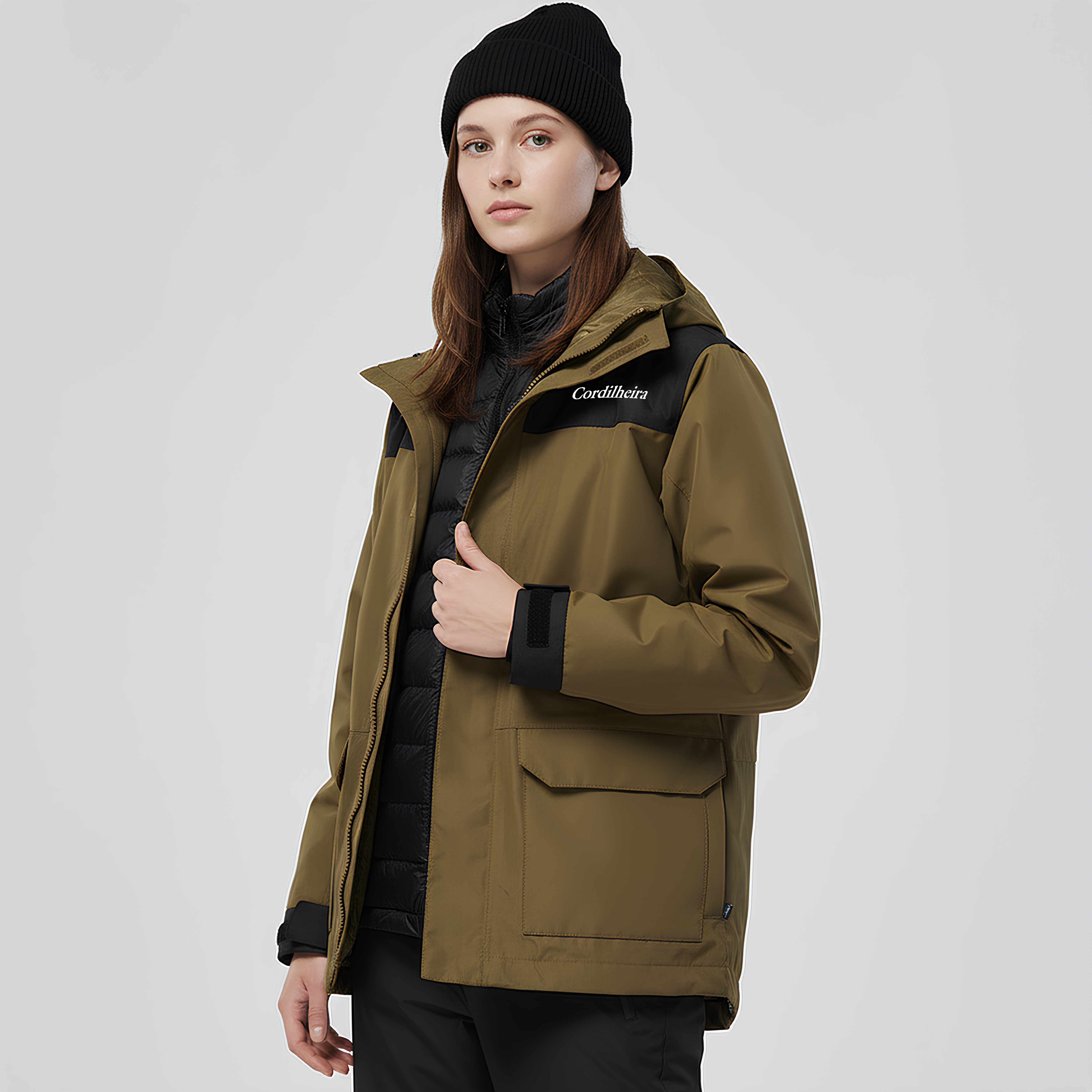 JAQUETA PUFFER 3 EM 1 CORDILHEIRA GLACIER II FEMININA