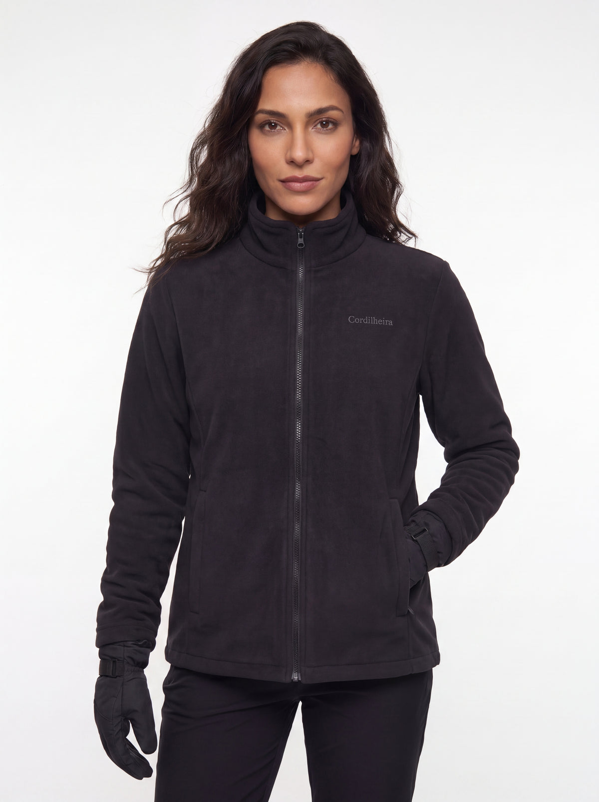 Segunda camada da Jaqueta 3 em 1 Cordilheira Outlander, Roupa da Marca Cordilheira com Boa versatilidade, conforto e uso Confiável para frio.