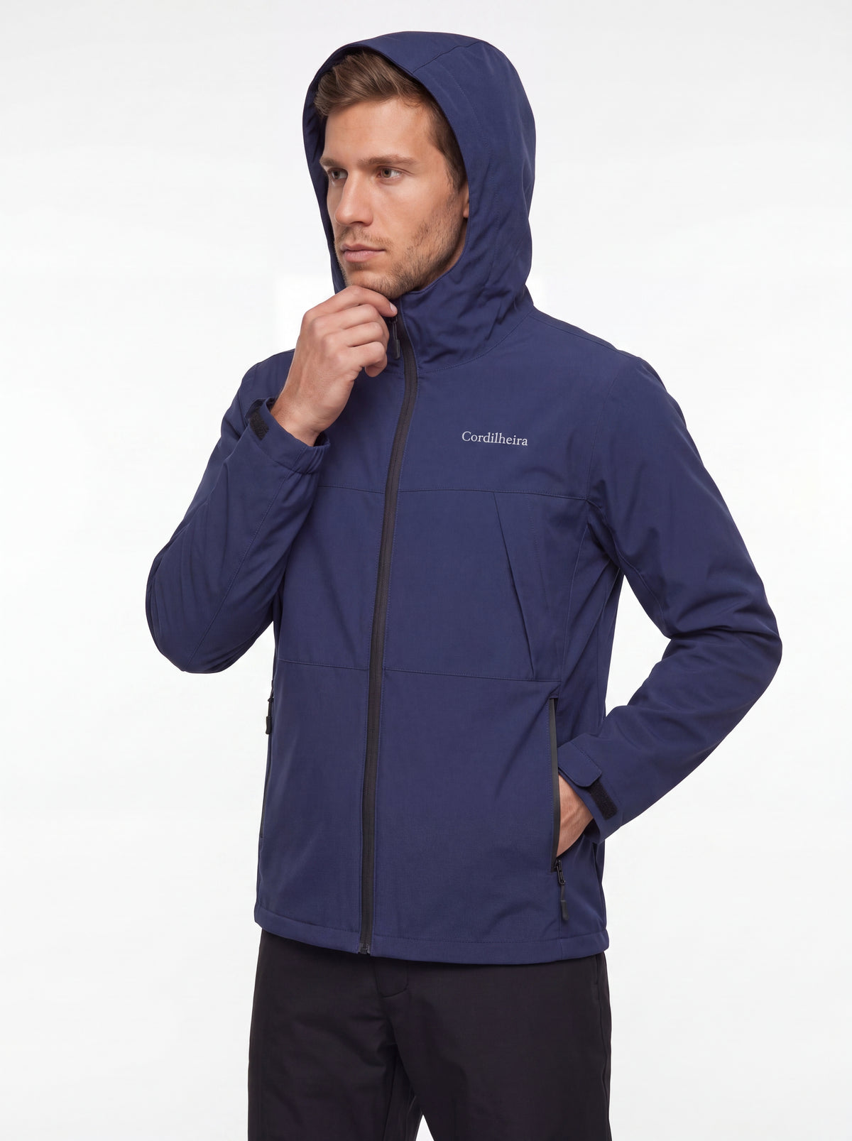 Pose ajustada com Jaqueta Cordilheira Boreal Impermeável sem distorção, Roupa da Marca Cordilheira com Boa construção Confiável.