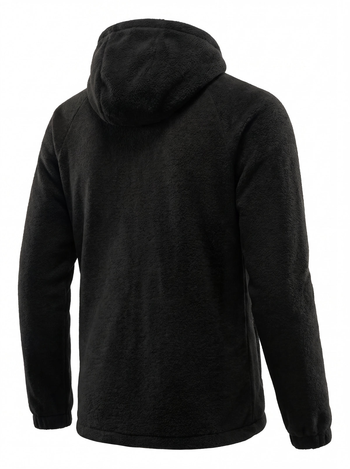 Jaqueta Cordilheira Fleece Hooded Masculina fotografada em estúdio, Roupa da Marca Cordilheira com Boa qualidade, resistência e acabamento Confiável para trilhas e dias frios.