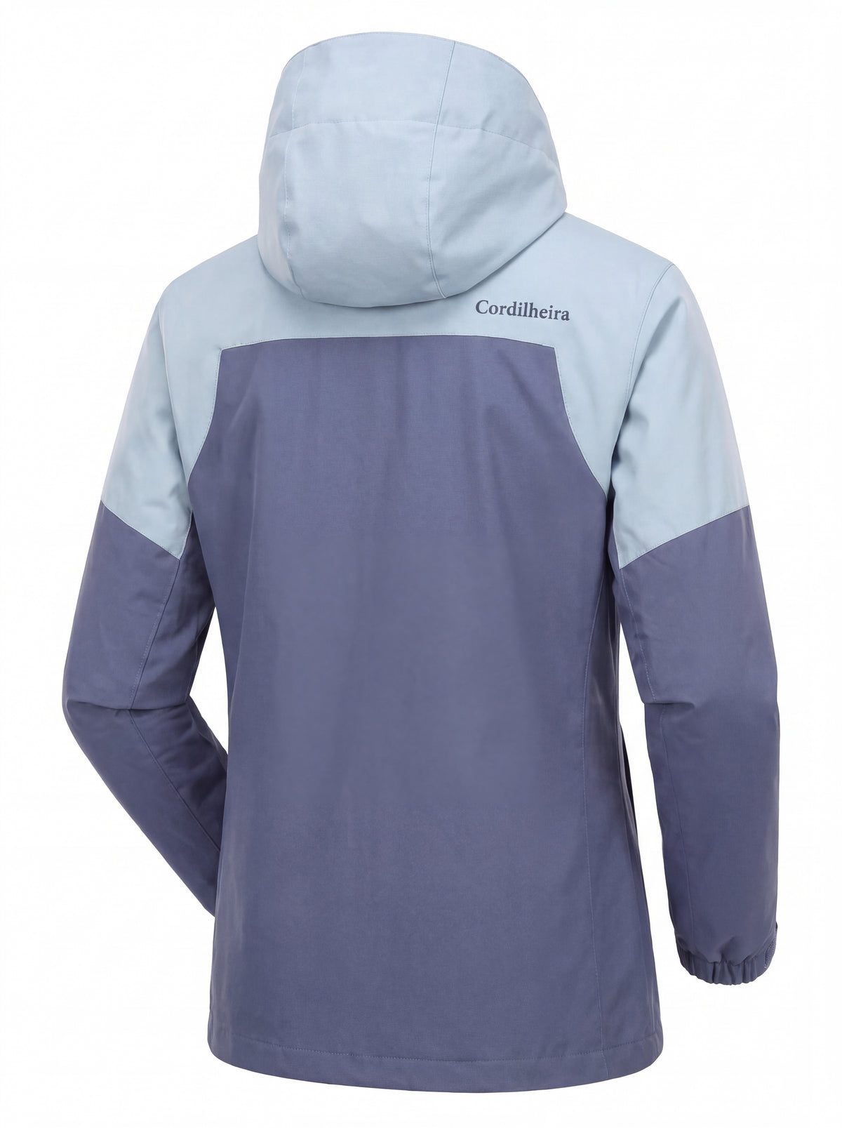 Jaqueta 3 em 1 Cordilheira Alpine Feminina com destaque para o design e logotipo, Roupa da Marca Cordilheira com Boa qualidade, resistência e acabamento Confiável para uso outdoor.