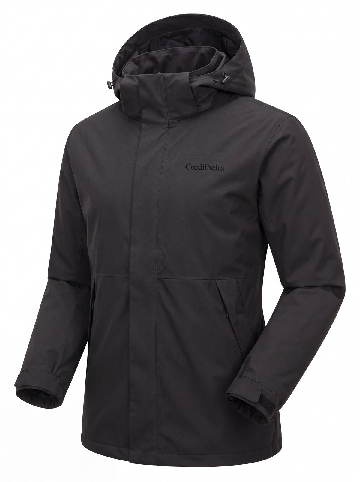 Jaqueta 3 em 1 Cordilheira Skiway Feminina em pose de estúdio, Roupa da Marca Cordilheira com Boa qualidade, resistência e acabamento Confiável para esportes de inverno.