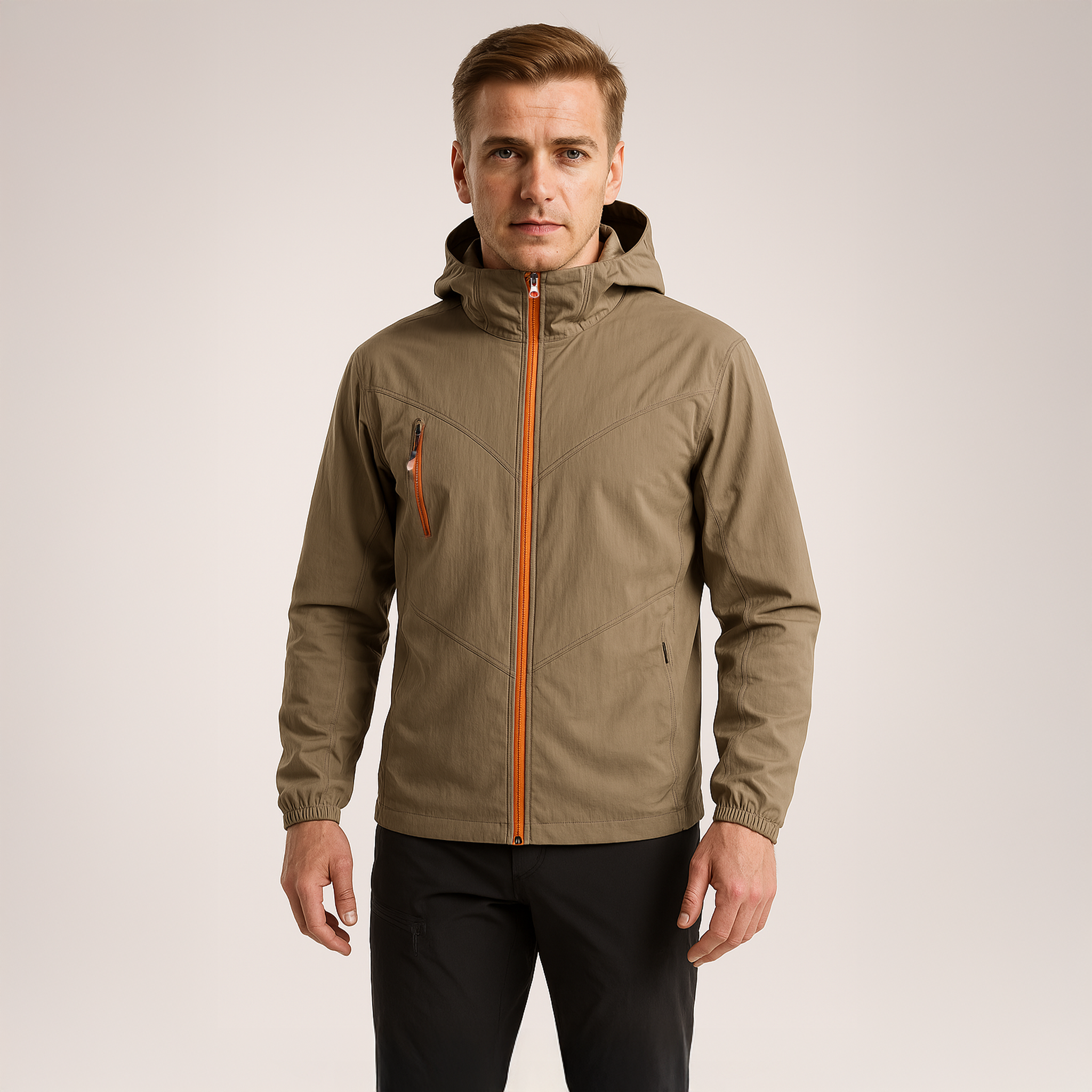 メンズウェア CORDURA NYLON PULLOVER JACKET 8GSHOOT ナイロン フルジップ ジャケット WINDWALL CORDURA WIND JACKET 大きい