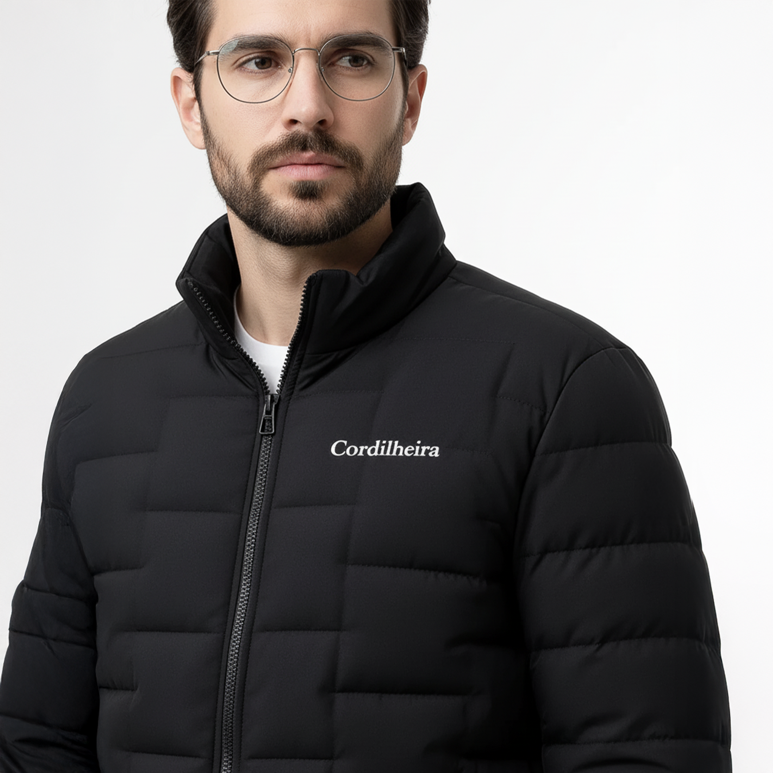 JAQUETA PUFFER CORDILHEIRA ON THE CITY MASCULINA