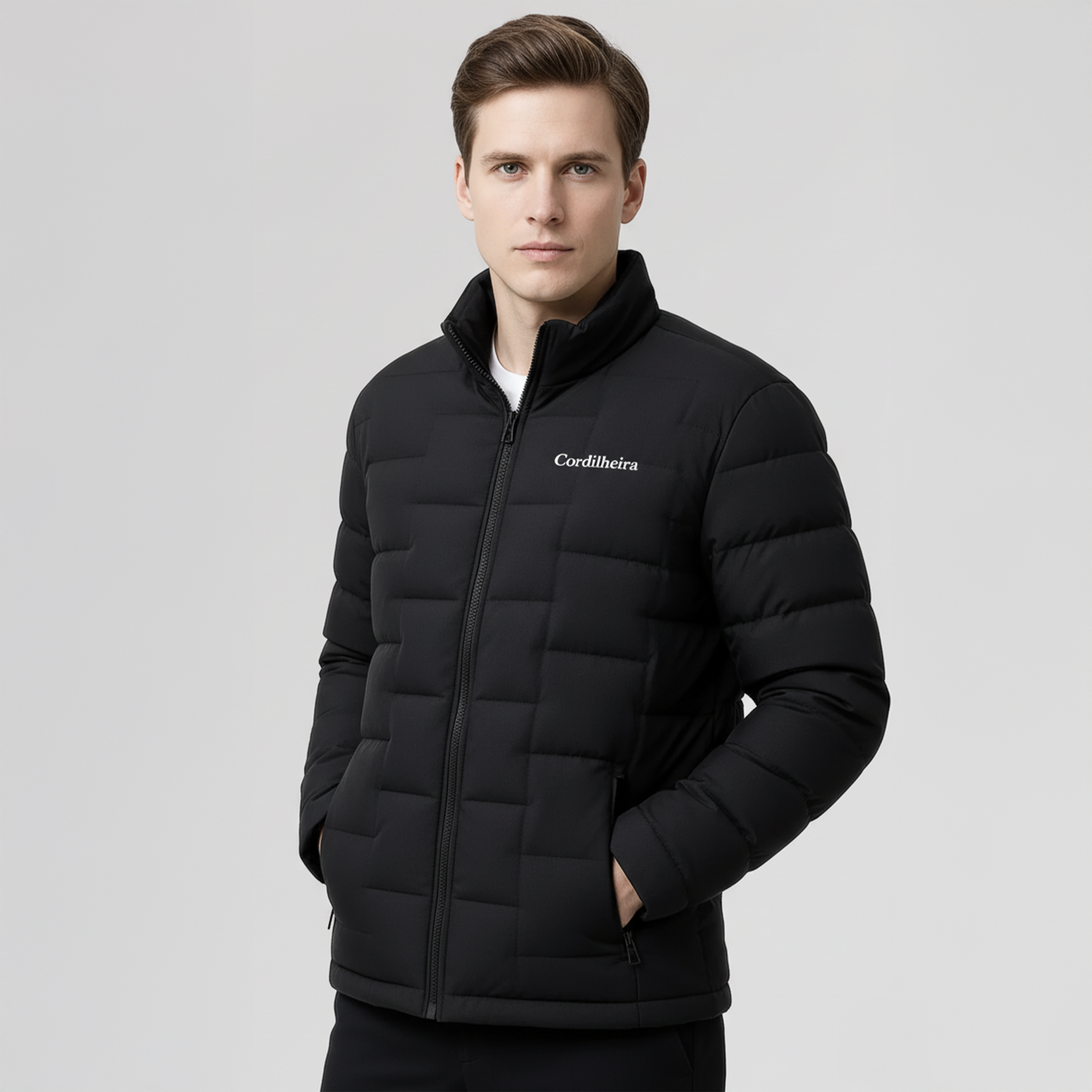 JAQUETA PUFFER CORDILHEIRA ON THE CITY MASCULINA