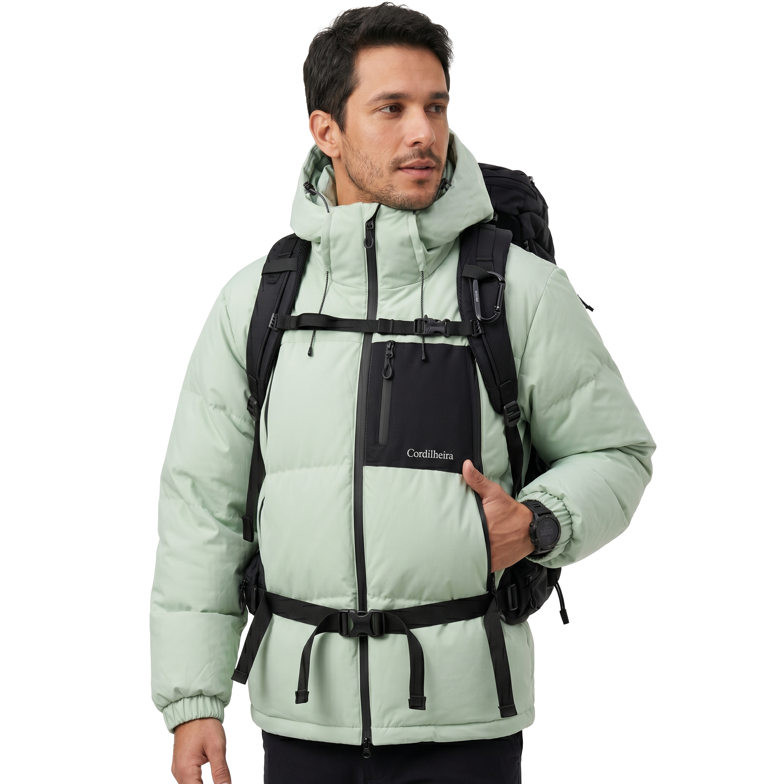 JAQUETA PUFFER CORDILHEIRA HEATLOCK MASCULINA