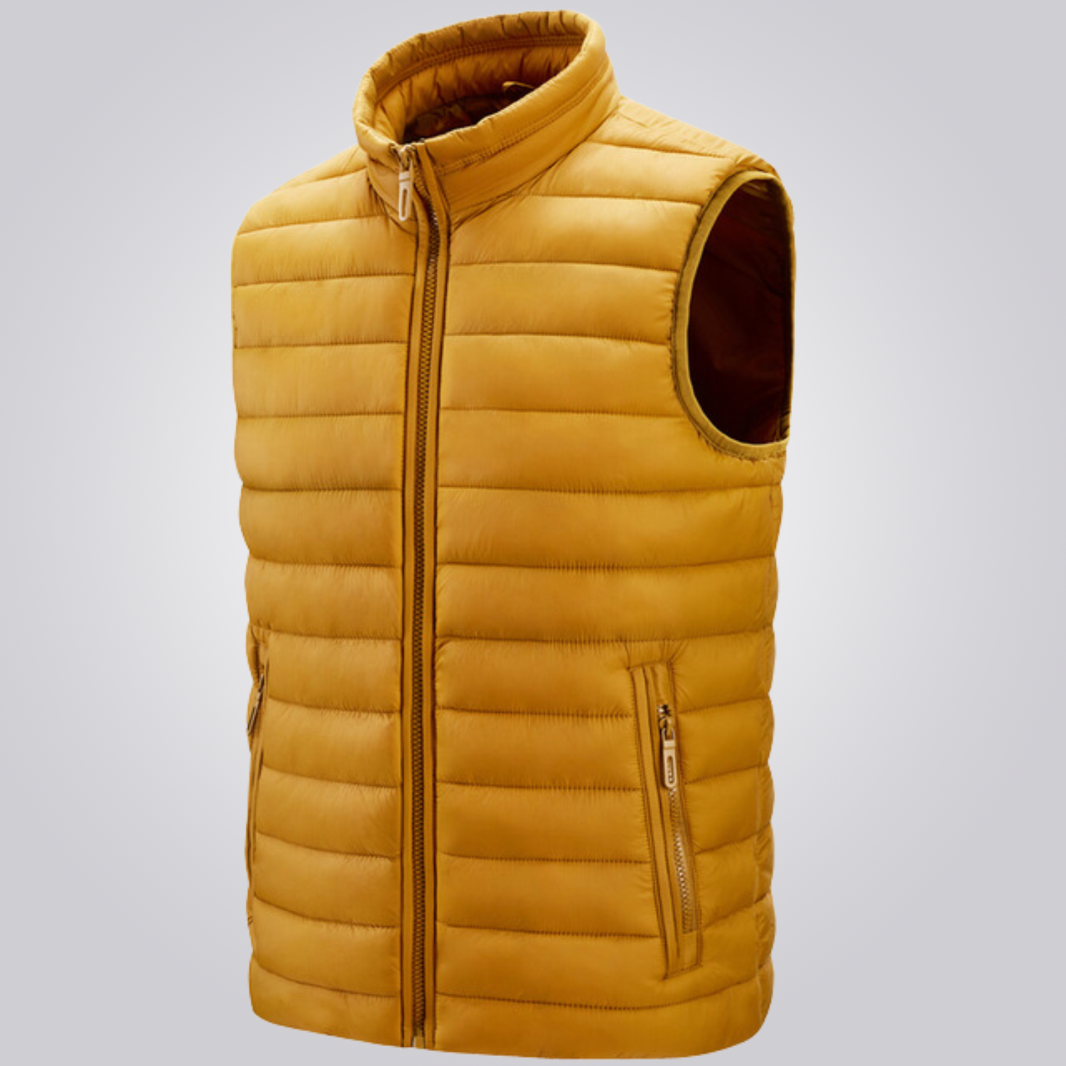 colete cordilheira puffer masculina