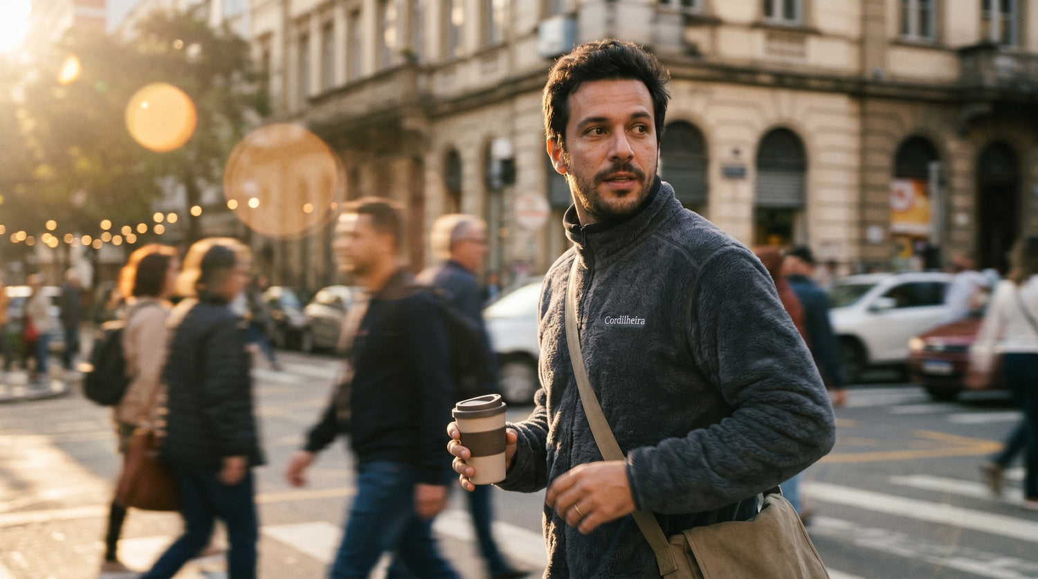 Jaqueta Fleece: o que é, benefícios, tipos de gramatura e como escolher a ideal para cada clima