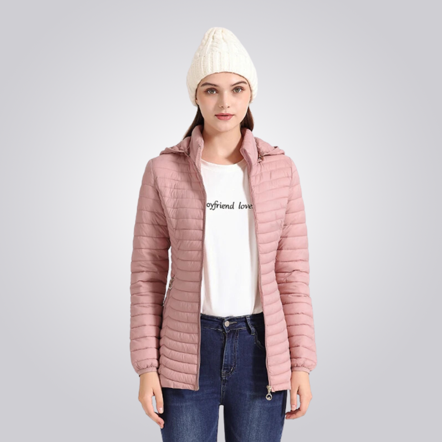 JAQUETA CORDILHEIRA LONG PUFFER FEMININA