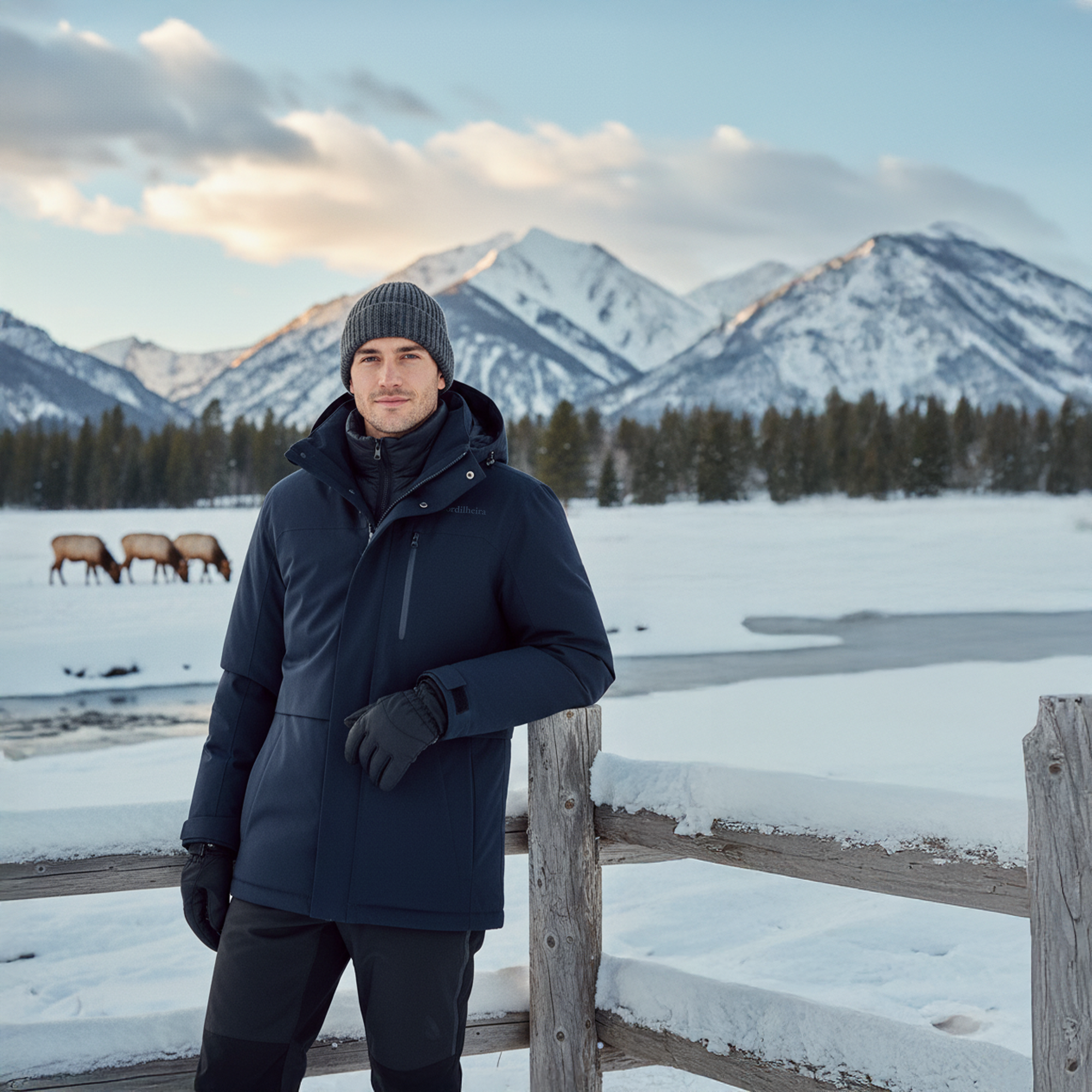 JAQUETA PUFFER 3 EM 1 CORDILHEIRA COLD AVENUE MASCULINA