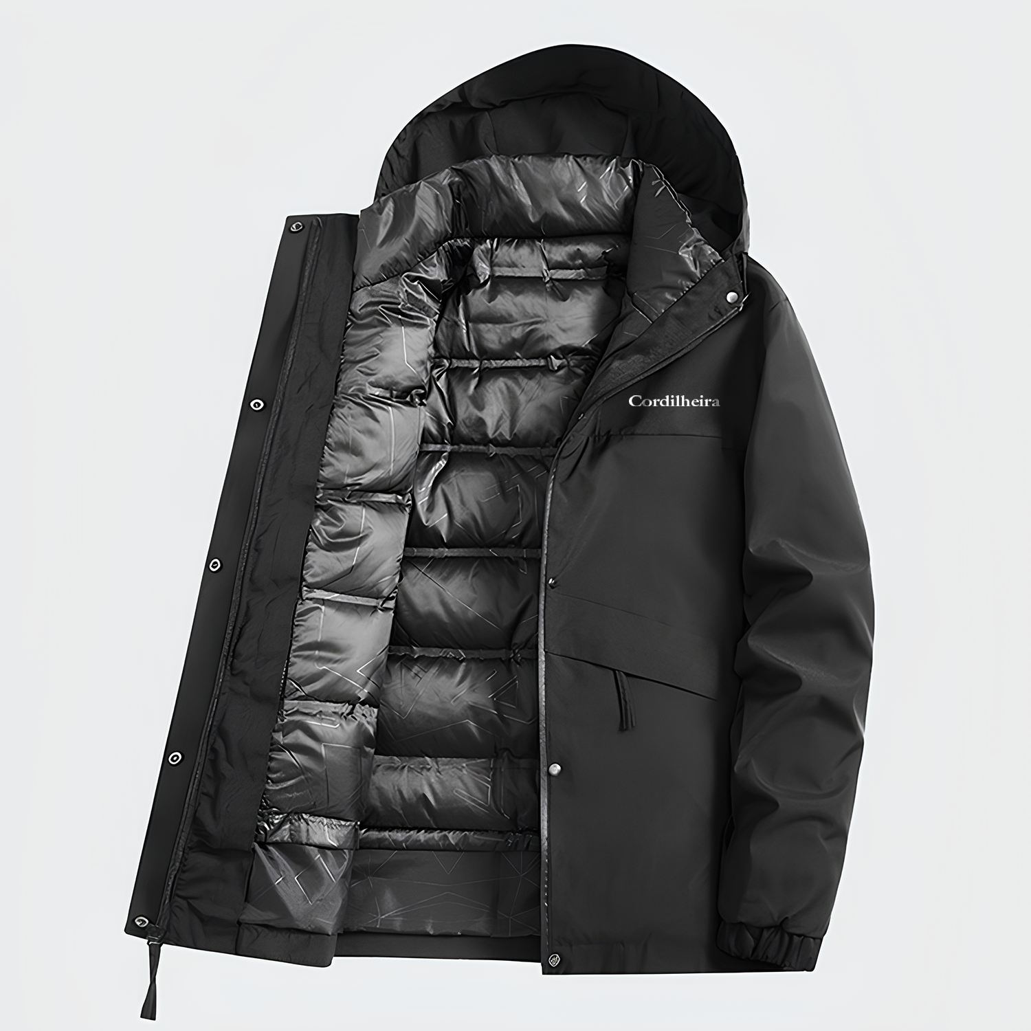 JAQUETA PUFFER 3 EM 1 CORDILHEIRA GLACIER MASCULINA