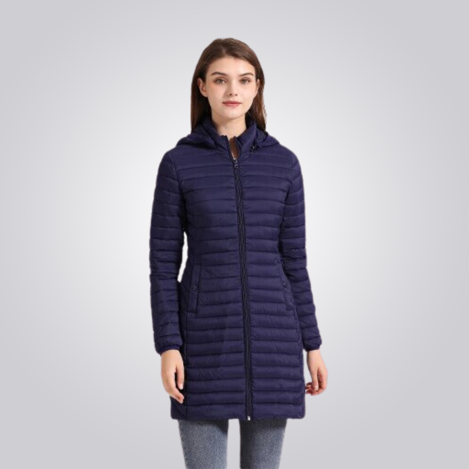 JAQUETA CORDILHEIRA LONG PUFFER FEMININA