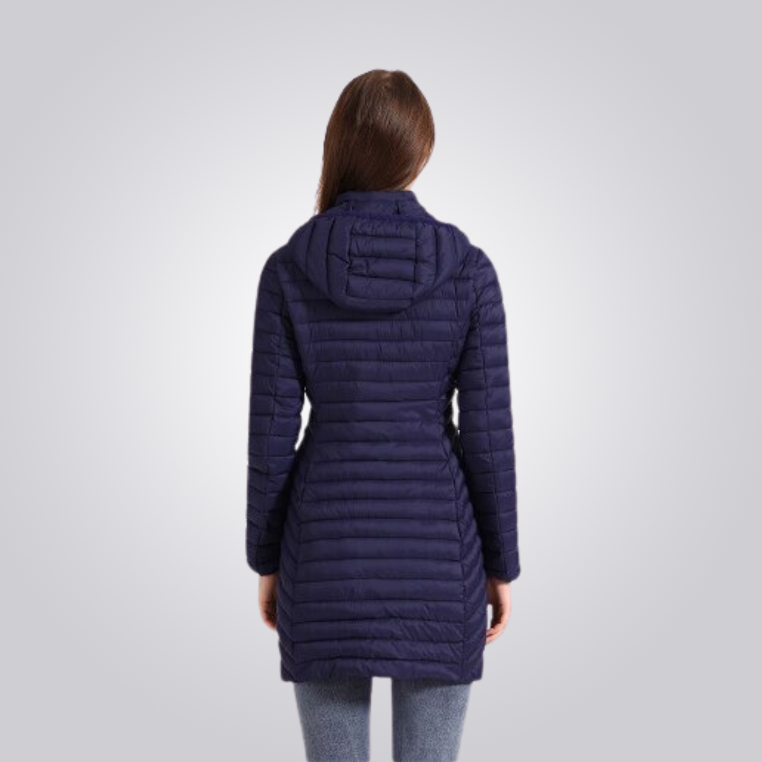 JAQUETA CORDILHEIRA LONG PUFFER FEMININA