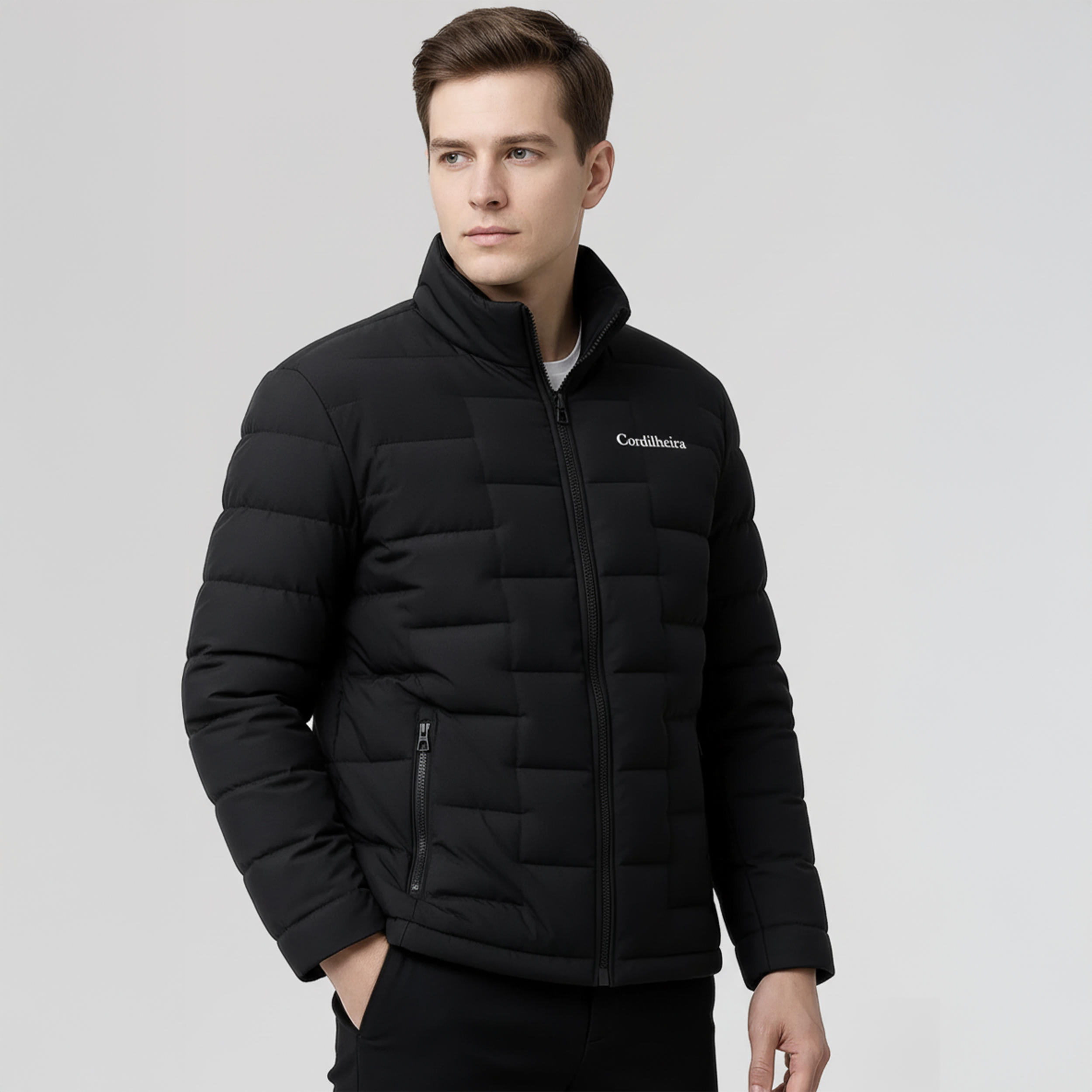 JAQUETA PUFFER CORDILHEIRA ON THE CITY MASCULINA