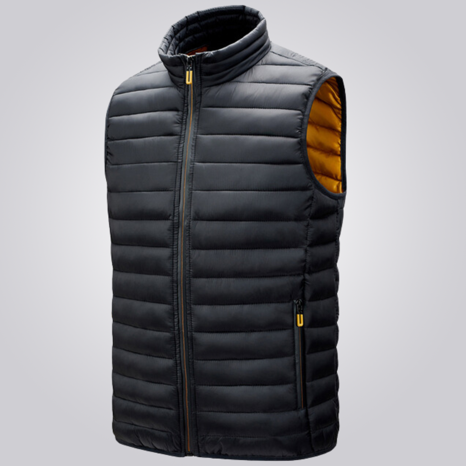 colete cordilheira puffer masculina