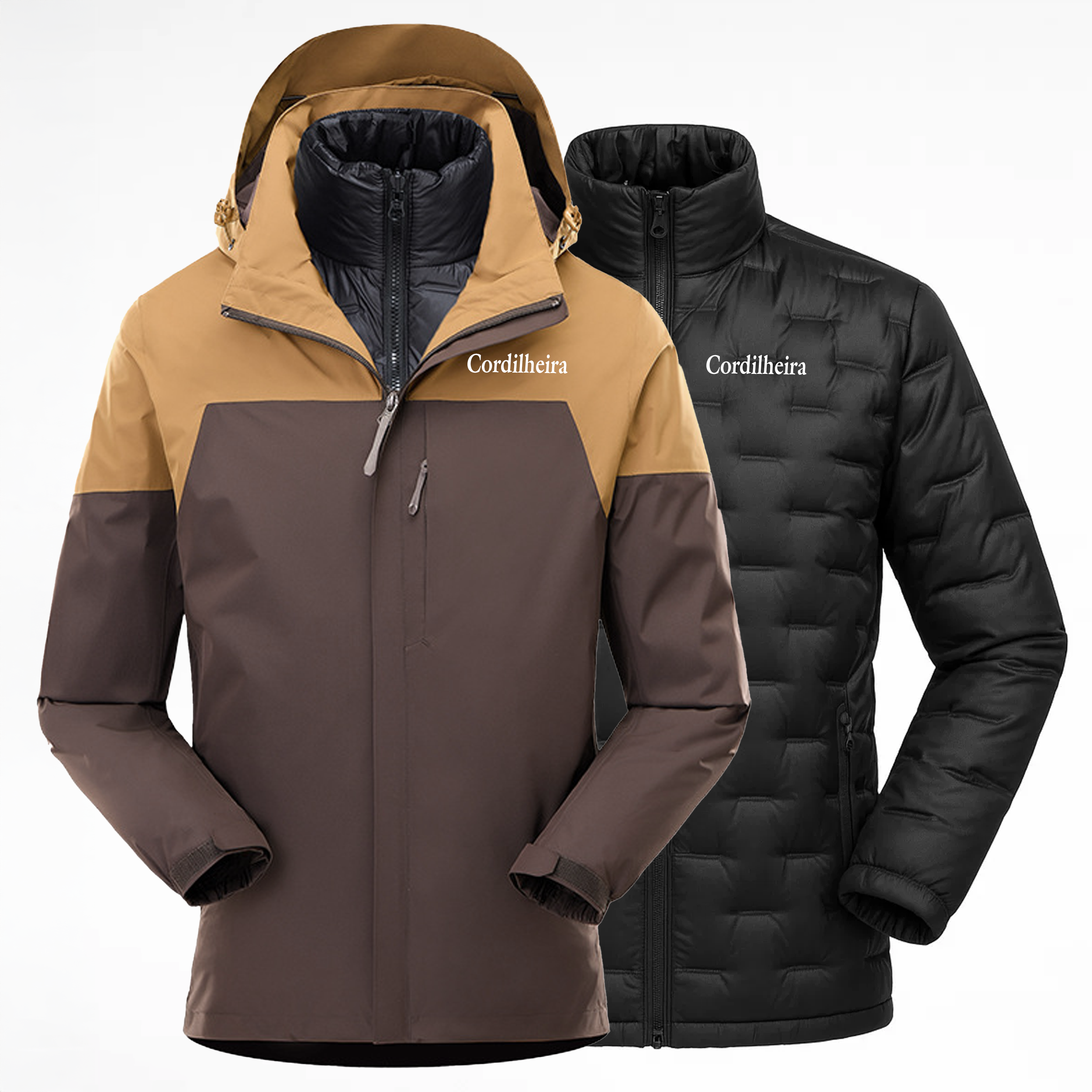 JAQUETA 3 EM 1 PUFFER CORDILHEIRA ALPINE FEMININA