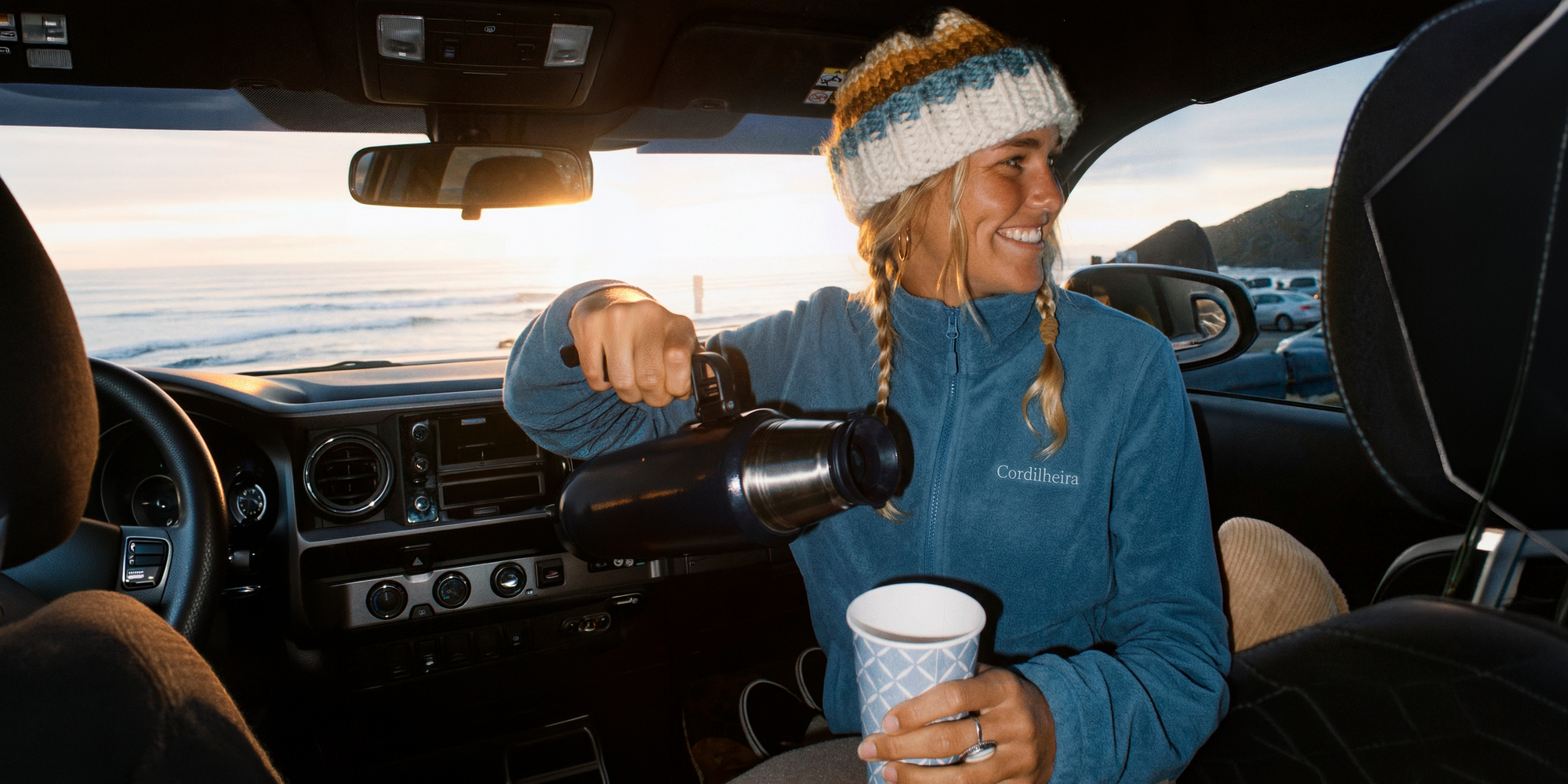 Banner da coleção Fleeces Cordilheira