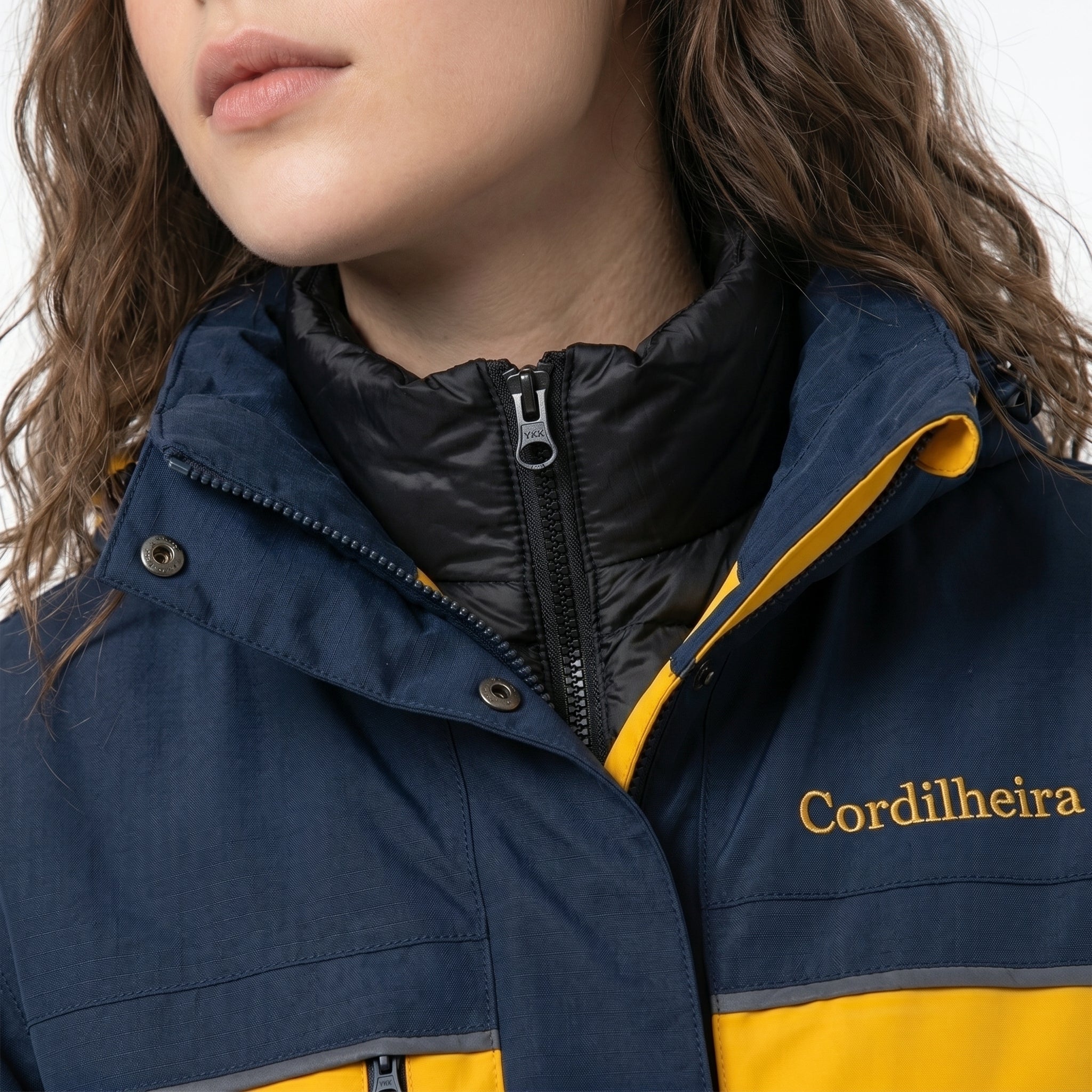 JAQUETA PUFFER 3 EM 1 CORDILHEIRA HYBRID FEMININA