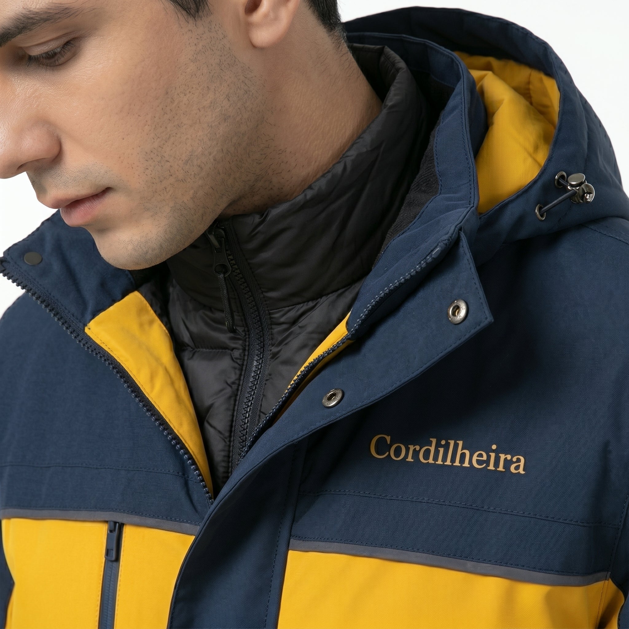 JAQUETA PUFFER 3 EM 1 CORDILHEIRA HYBRID MASCULINA