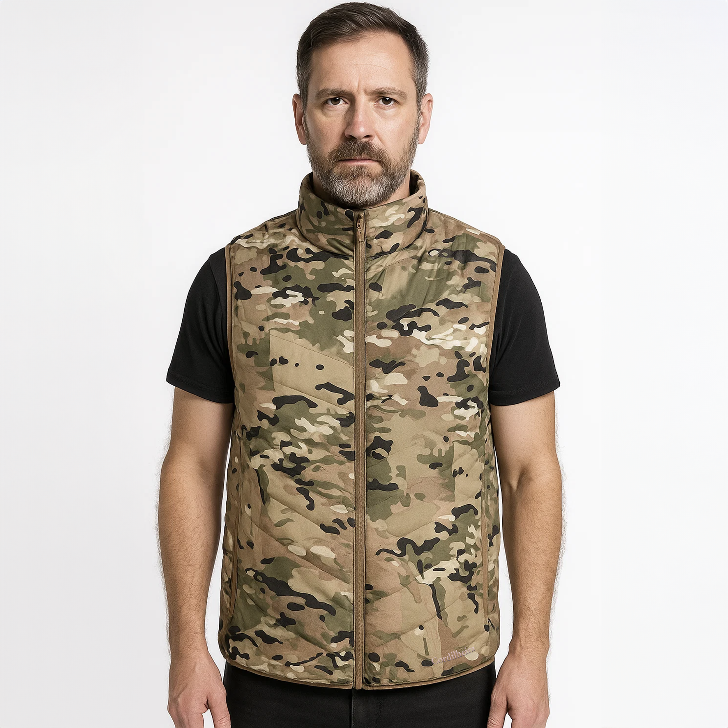 COLETE PUFFER CORDILHEIRA FRONTLINE MASCULINO