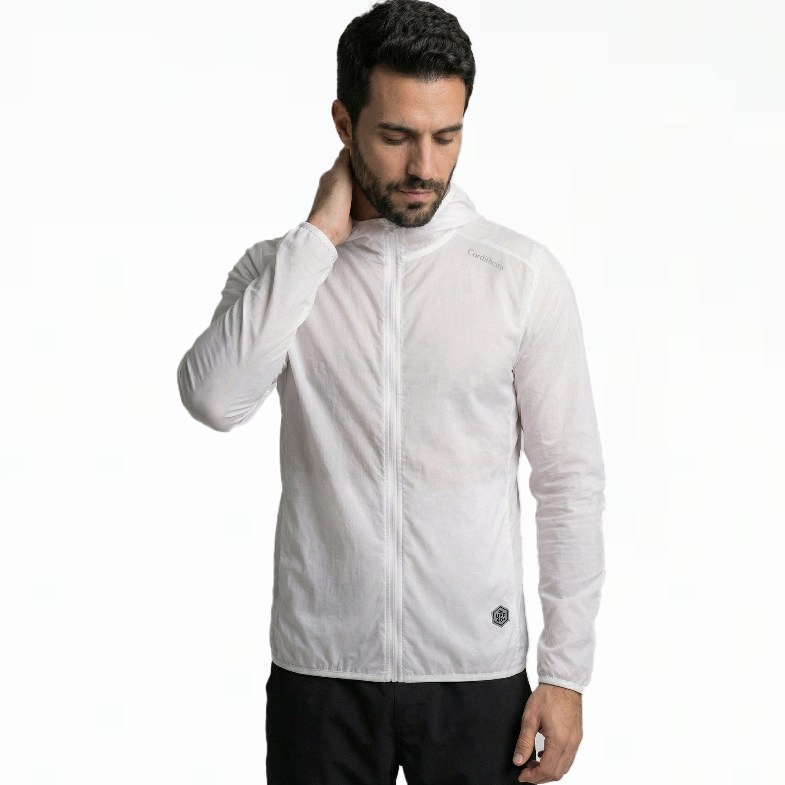 CORTA-VENTO CORDILHEIRA WHISPER IMPERMEÁVEL UV40+ MASCULINA