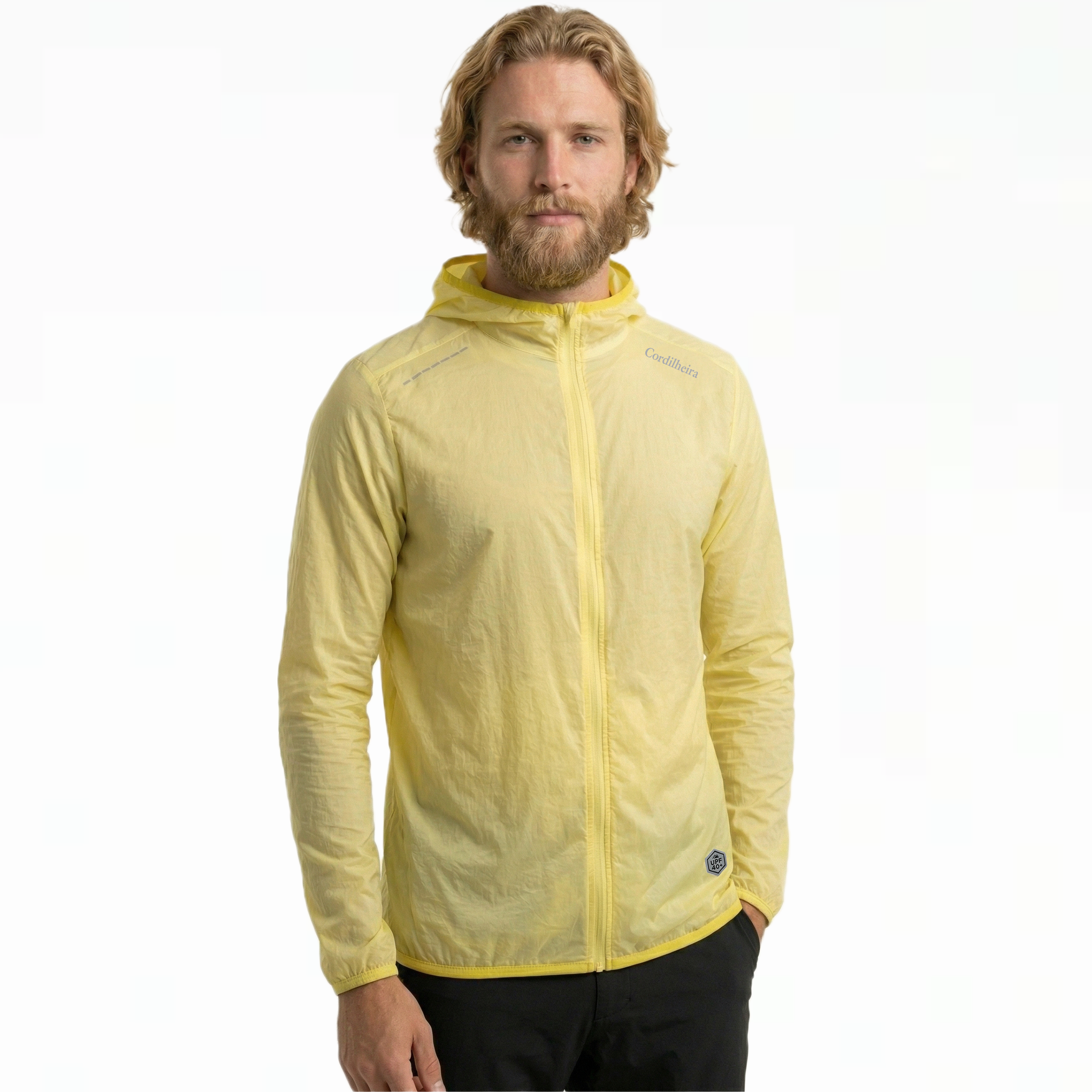CORTA-VENTO CORDILHEIRA WHISPER IMPERMEÁVEL UV40+ MASCULINA