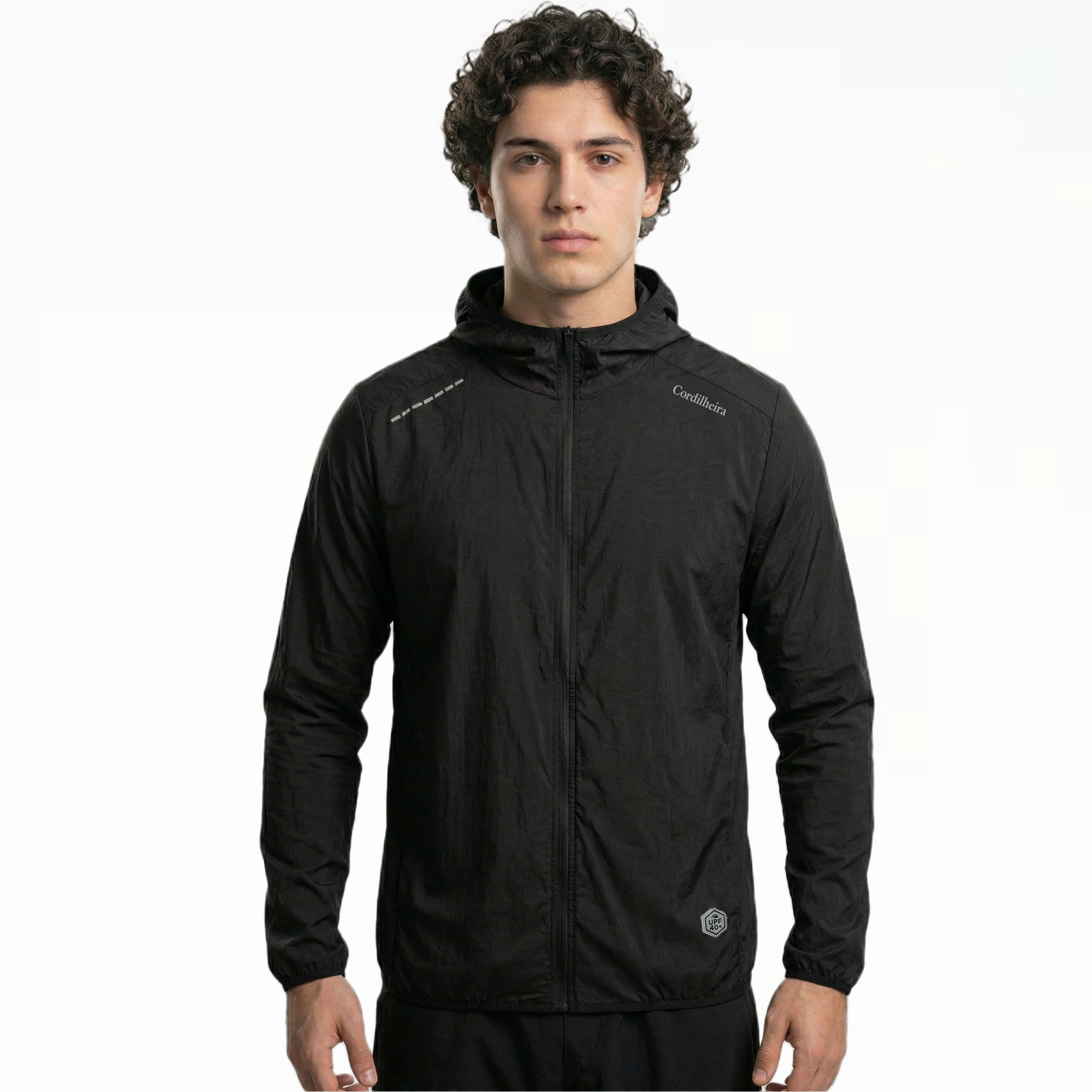 CORTA-VENTO CORDILHEIRA WHISPER IMPERMEÁVEL UV40+ MASCULINA