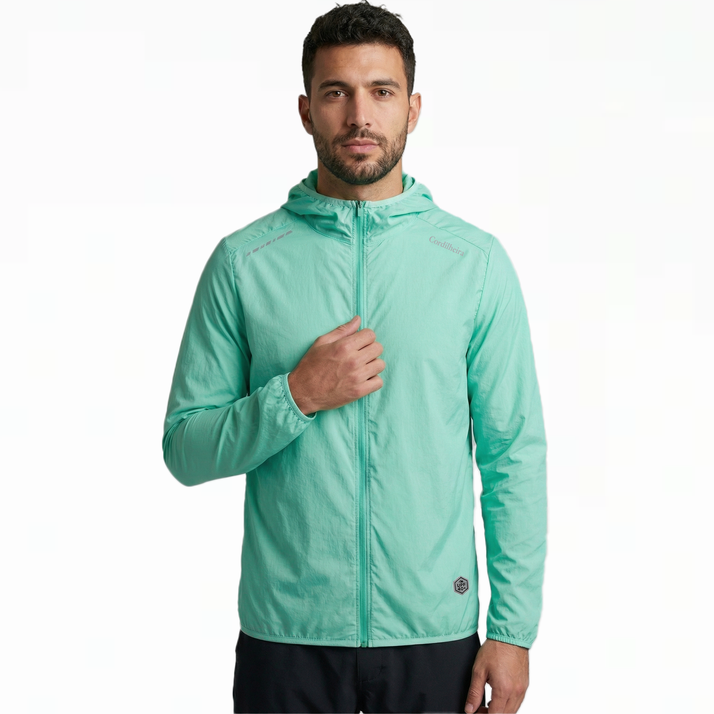 CORTA-VENTO CORDILHEIRA WHISPER IMPERMEÁVEL UV40+ MASCULINA
