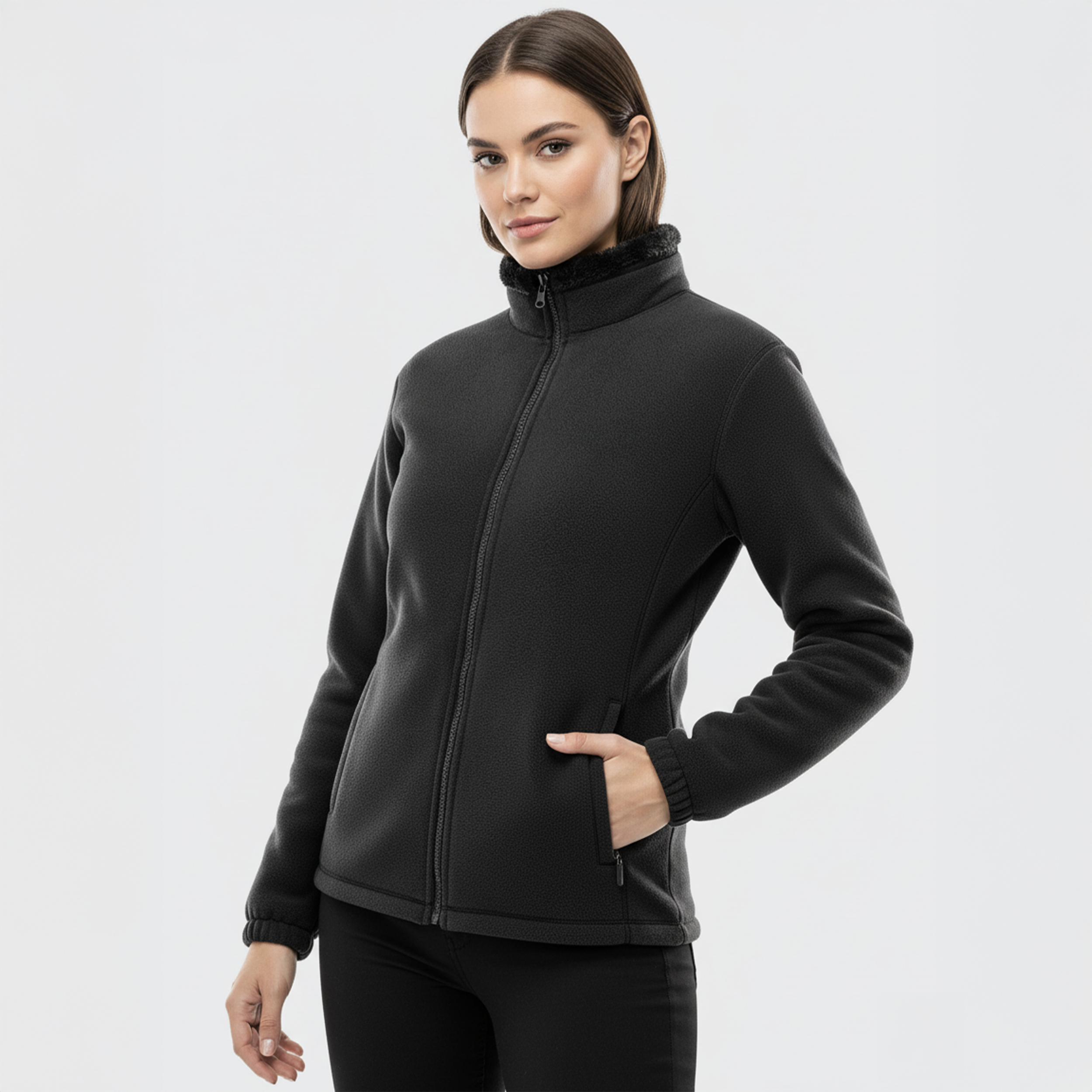 FLEECE CORDILHEIRA COATS FEMININO