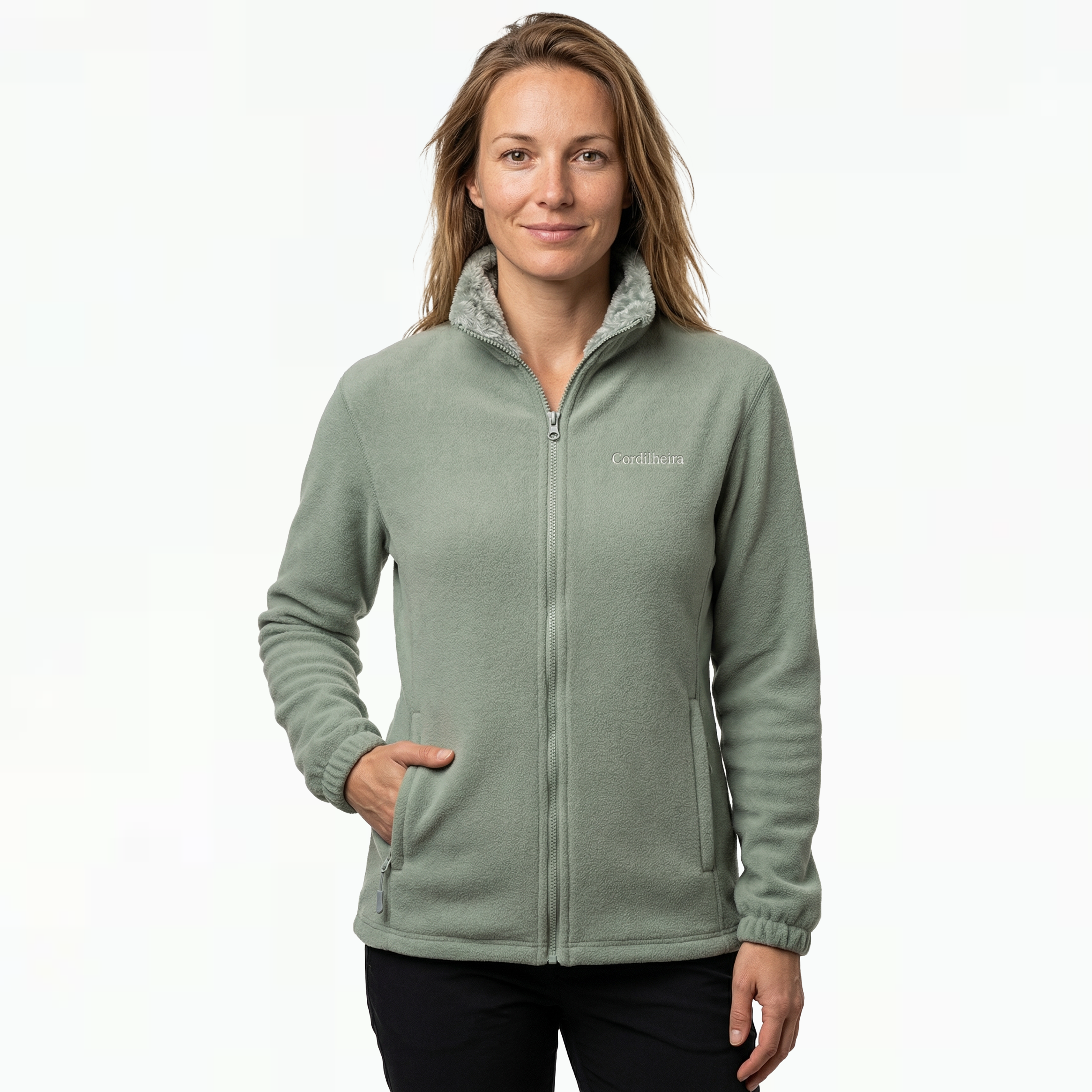 FLEECE CORDILHEIRA COATS FEMININO