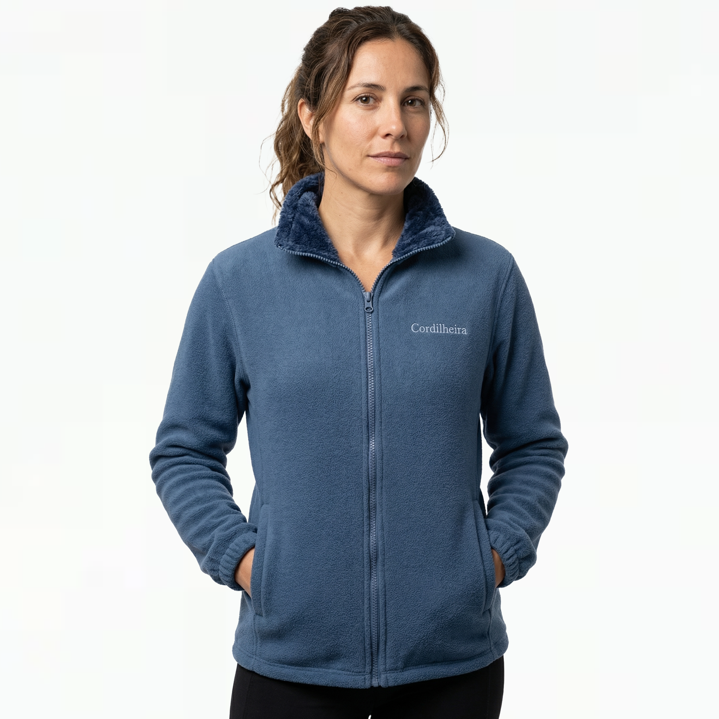 FLEECE CORDILHEIRA COATS FEMININO