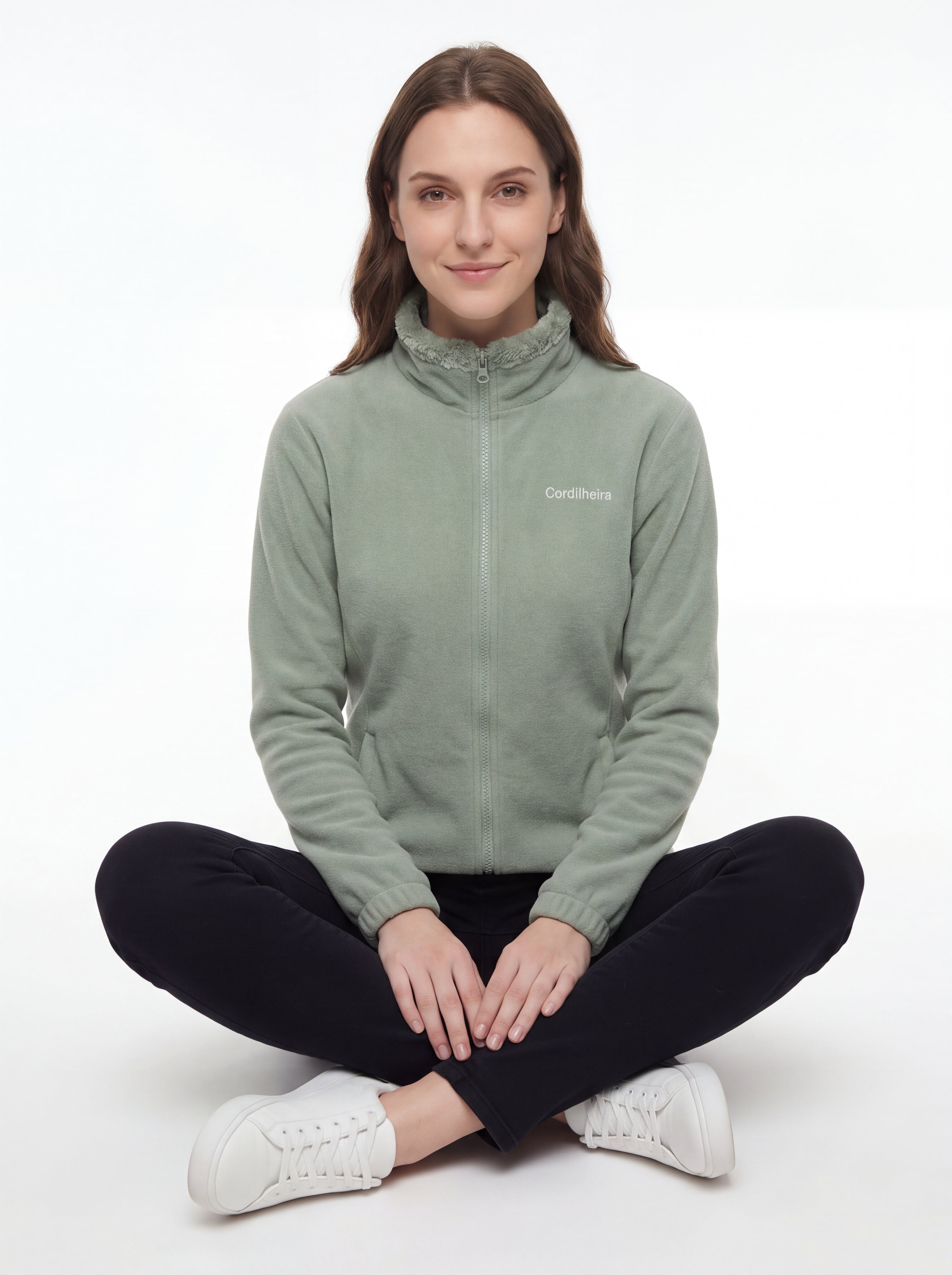 FLEECE CORDILHEIRA COATS FEMININO
