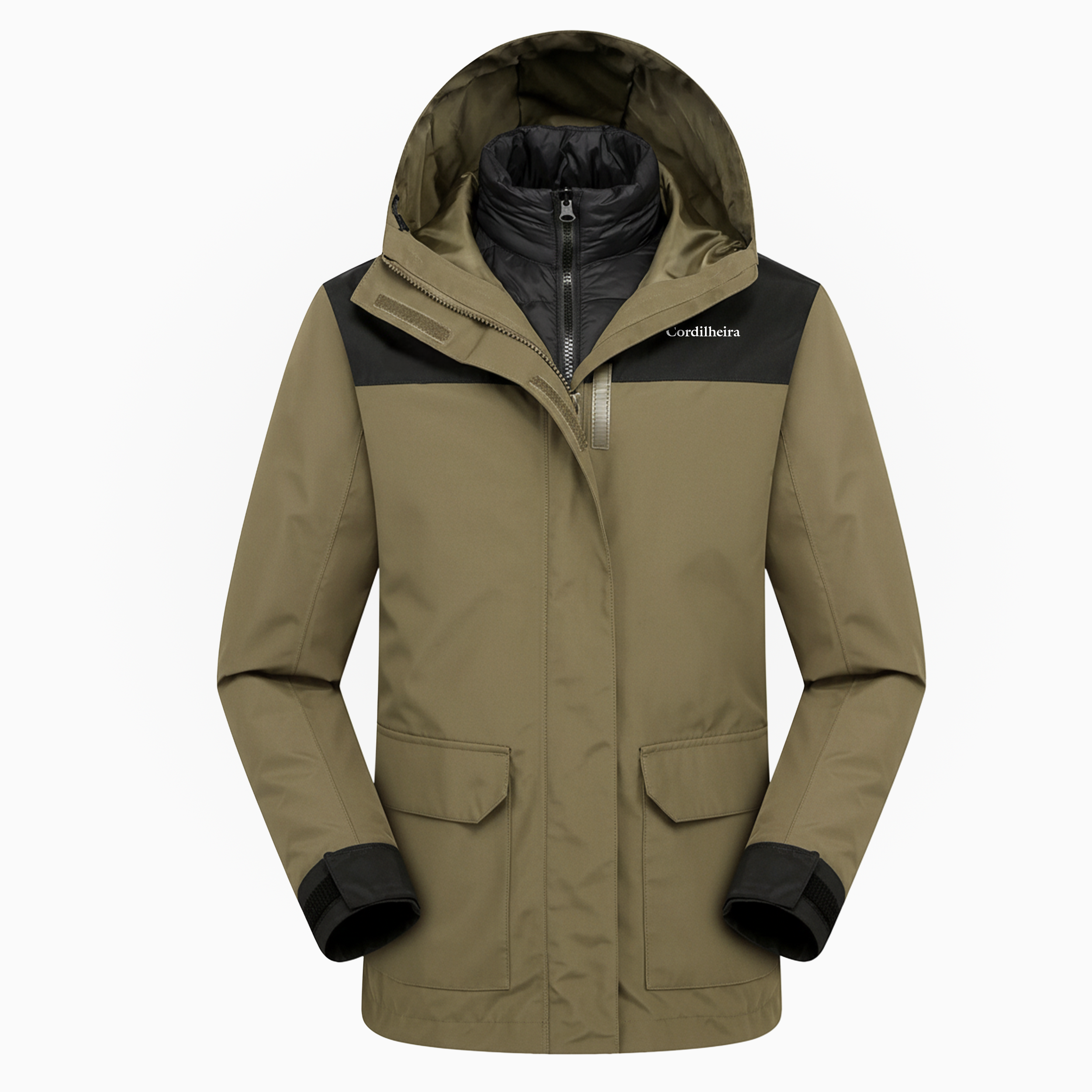 JAQUETA PUFFER 3 EM 1 CORDILHEIRA GLACIER II MASCULINA