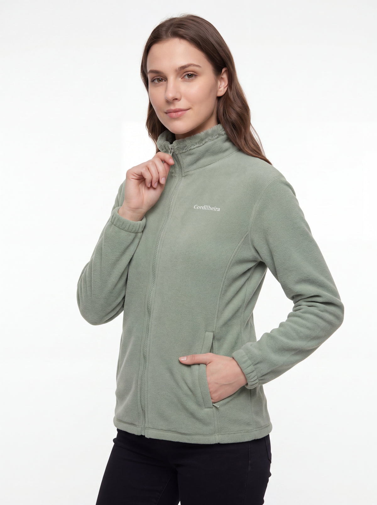 FLEECE CORDILHEIRA COATS FEMININO